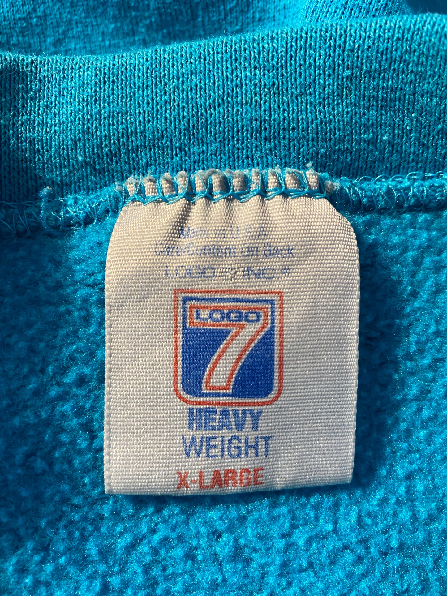 90’s CHARLOTTE HORNETS Made in USA Size XL NBA Sweat-Shirt/ K7785