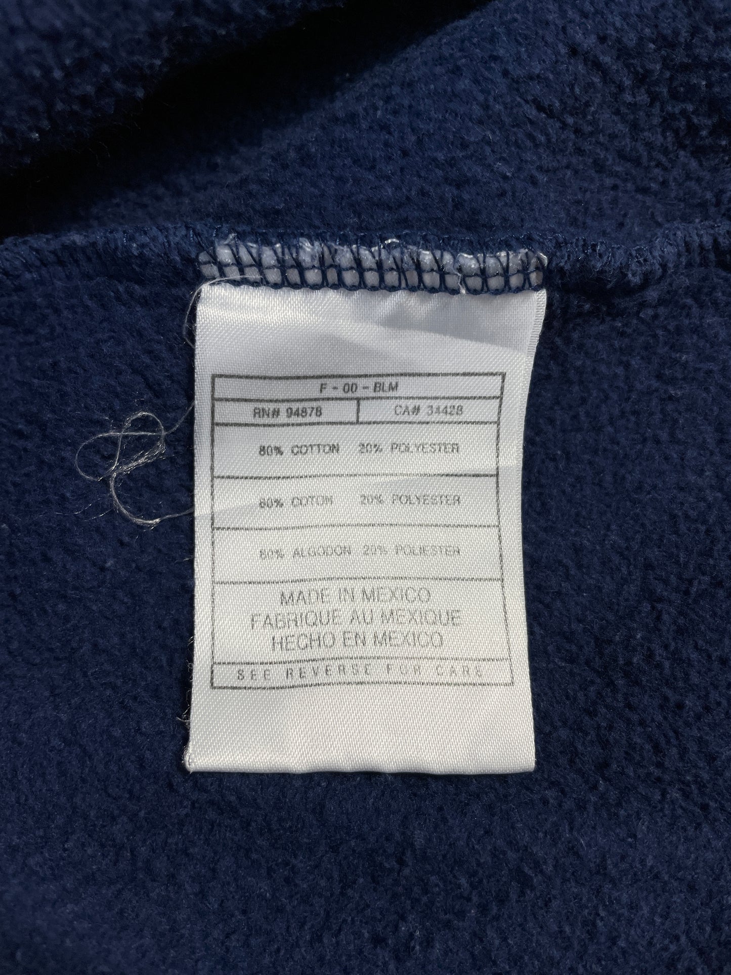 00' NIKE x ARIZONA Size XXL Vintage College Sweat-Shirt / A6879