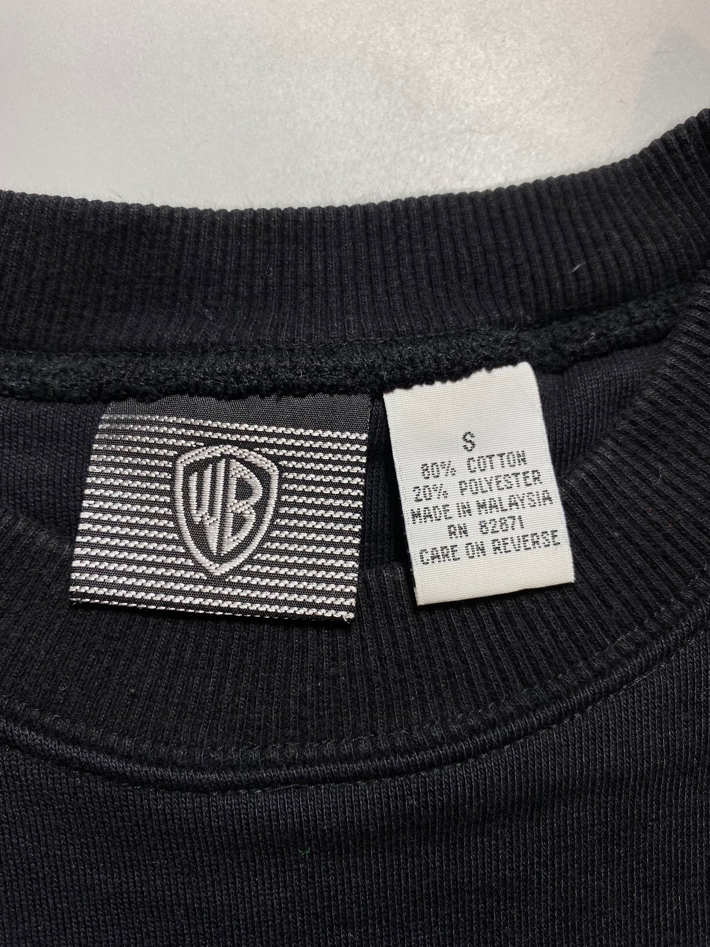 1994 WARNER BRO. NEW YORK Size S Vintage Sweat-shirt / K7506