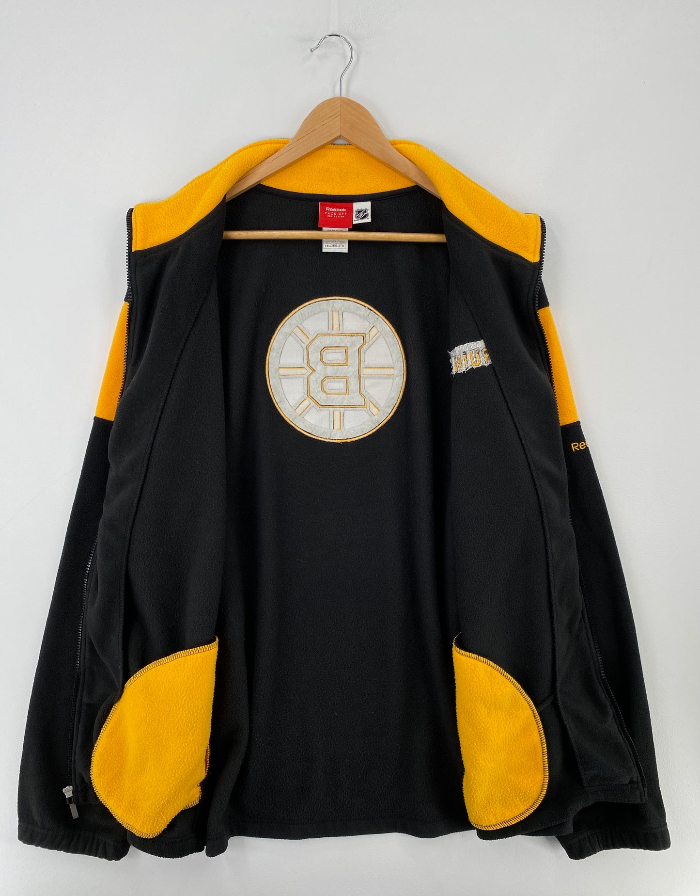 Vintage BOSTON BRUINS Size XXL NHL Fleece Jacket / E3683J