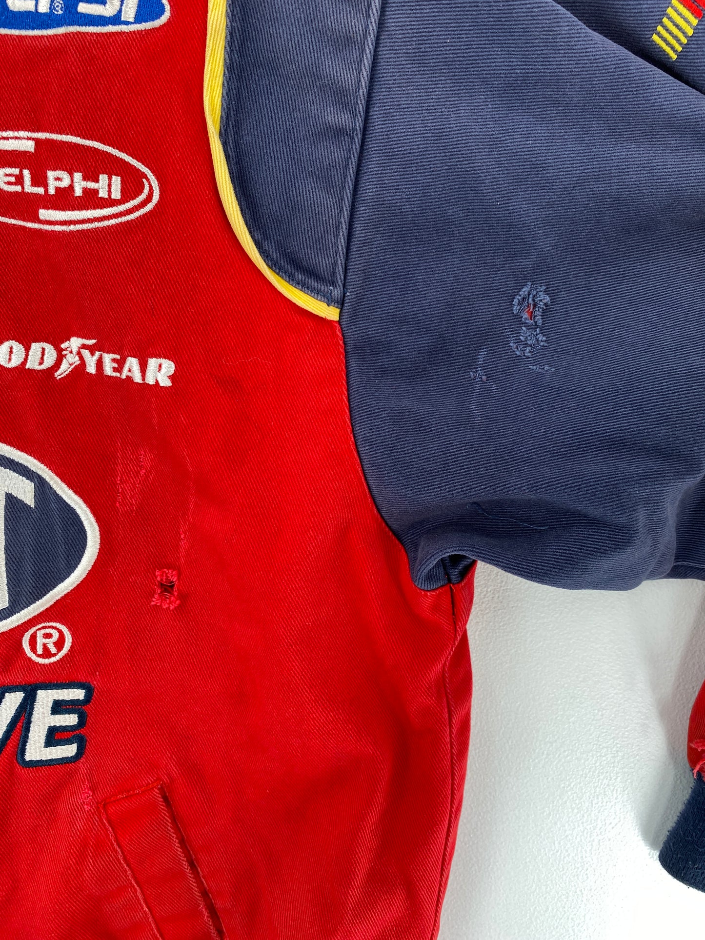 .Vintage NASCAR x DUPONT Size L Racing Jacket / E5391J