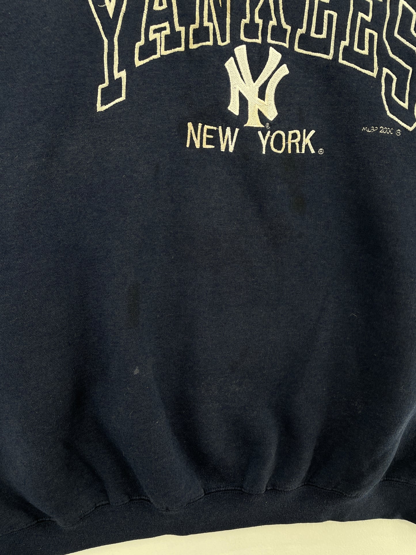 2000 NEW YORK YANKEES Size XL Vintage MLB Sweat-Shirt / E4678S