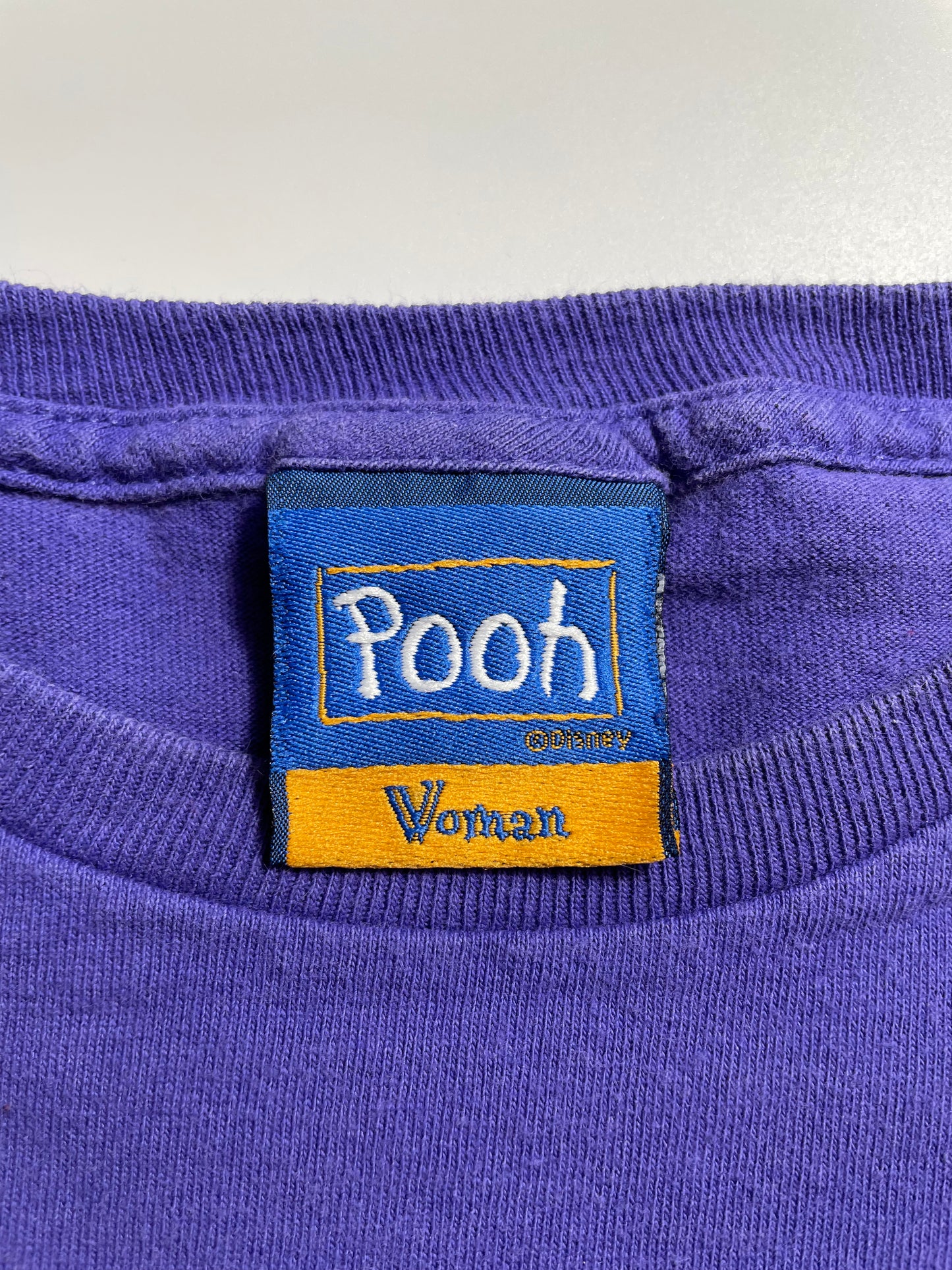00' DISNEY POOH Size Ladies.XXL Vintage T-Shirt / A66