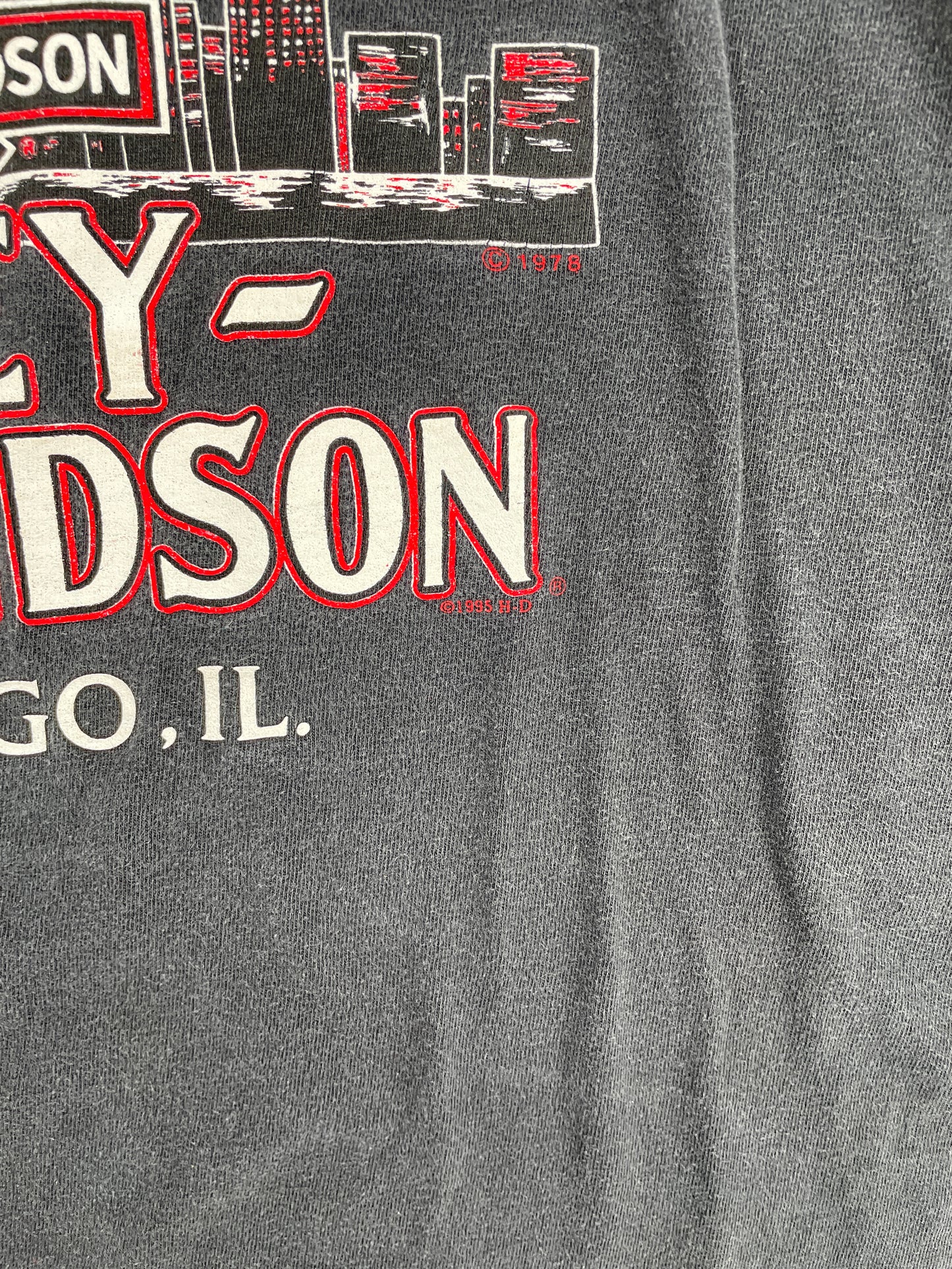 1999 HARLEY DAVIDSON Made in USA Size XXL Vintage T-Shirt / A5158