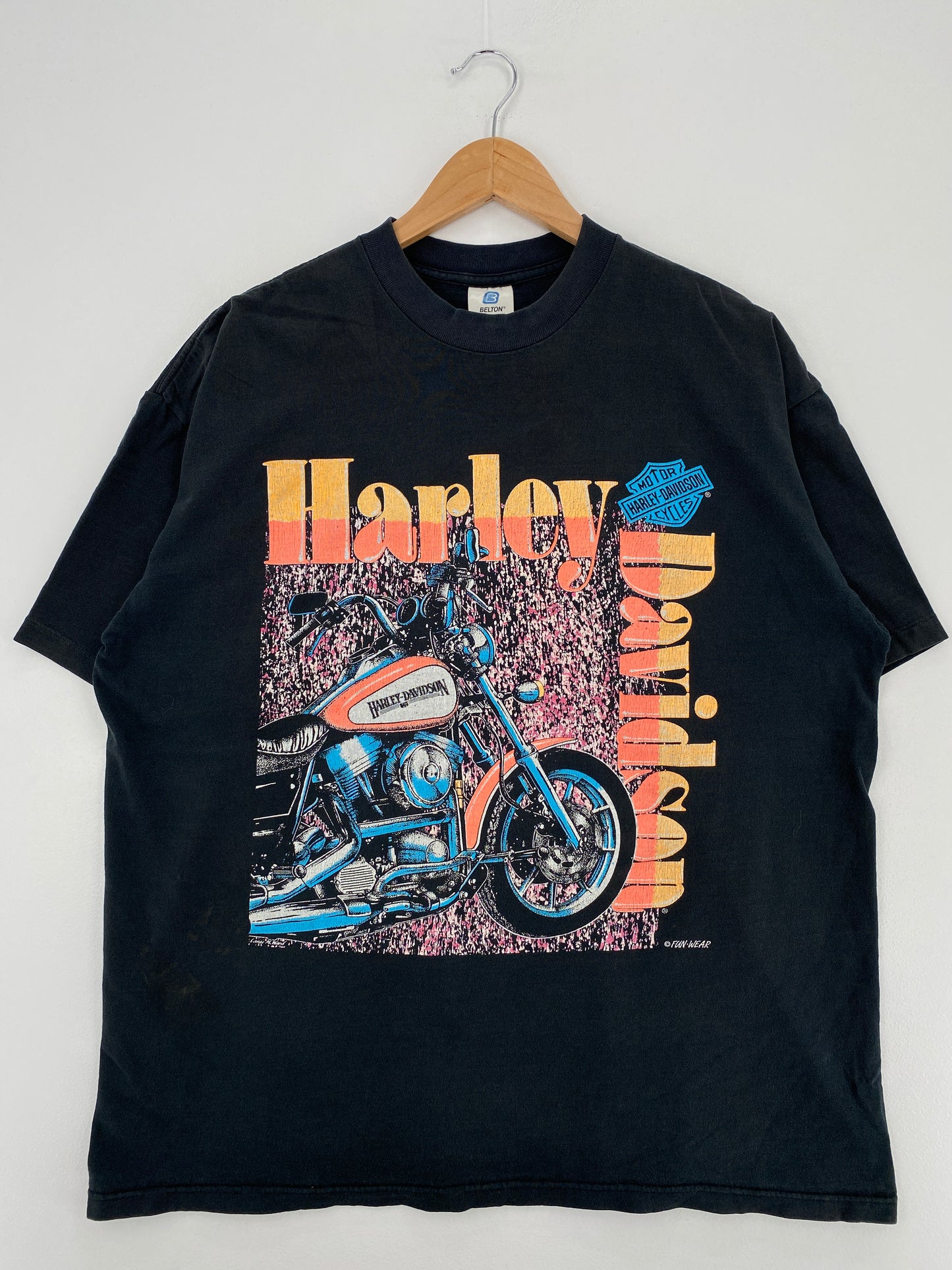 90’s HARLEY DAVIDSON Made in USA Size XL T-Shirts / A5475