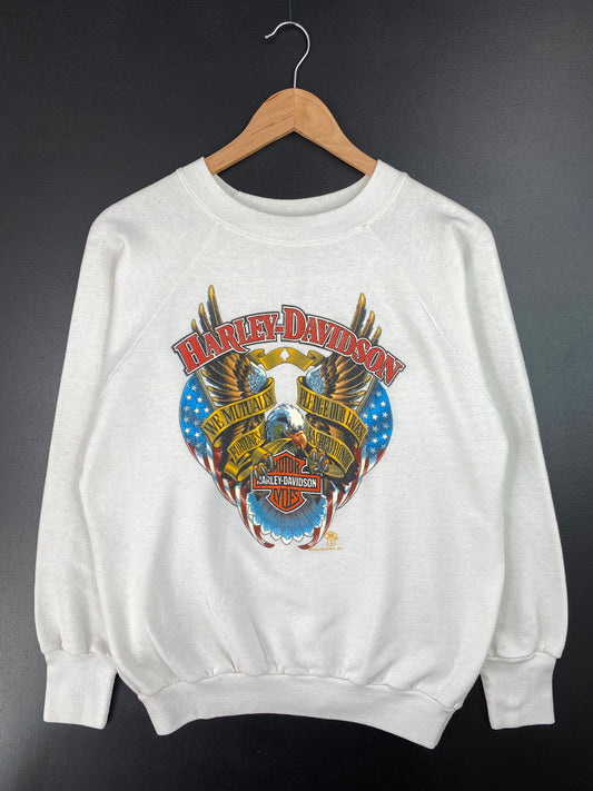 1988 HARLEY DAVIDSON Made in USA Size L Vintage Sweat-Shirt / A9070