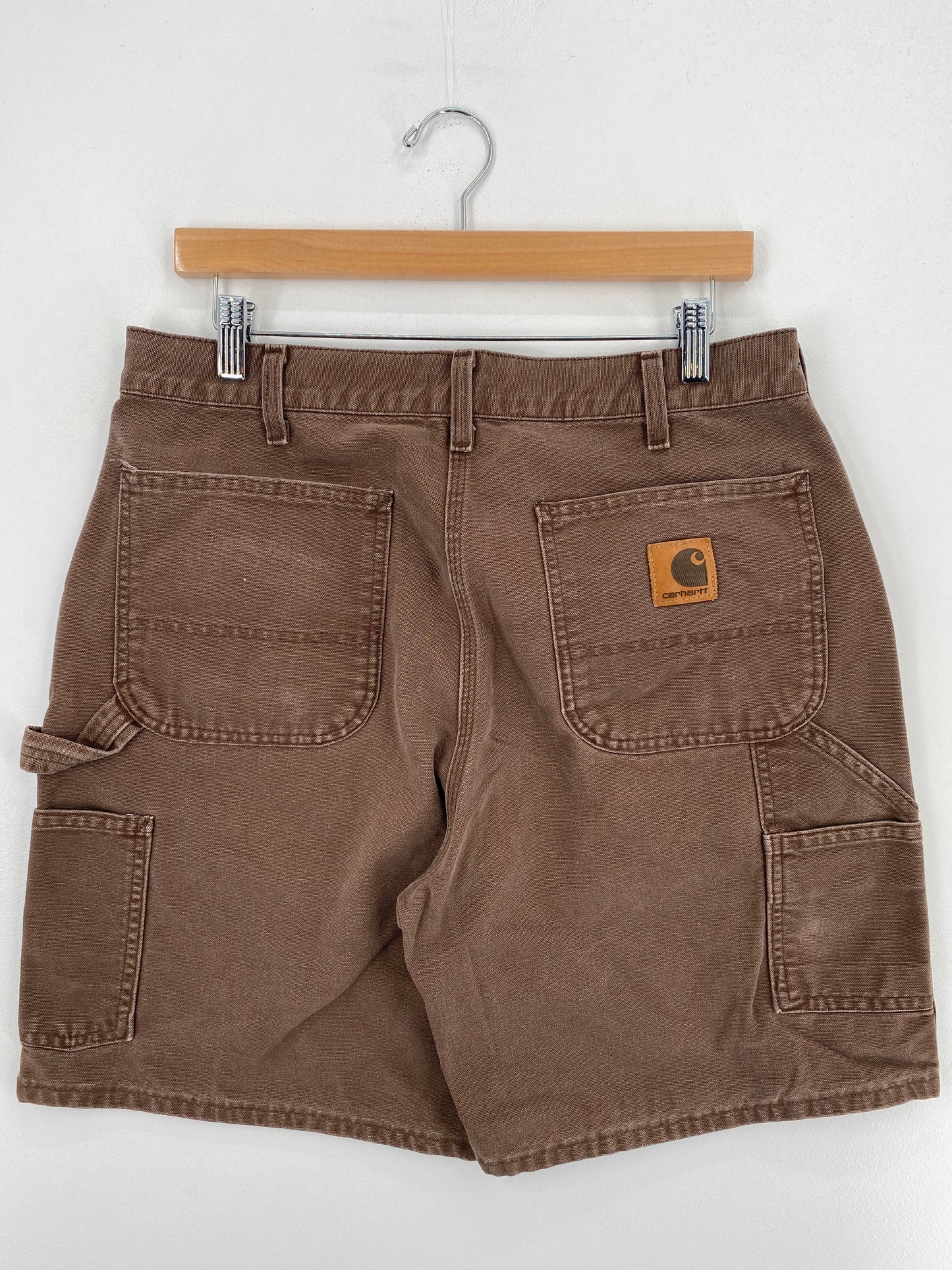 Vintage CARHARTT Size W32xL8 Duck Shorts / A5938