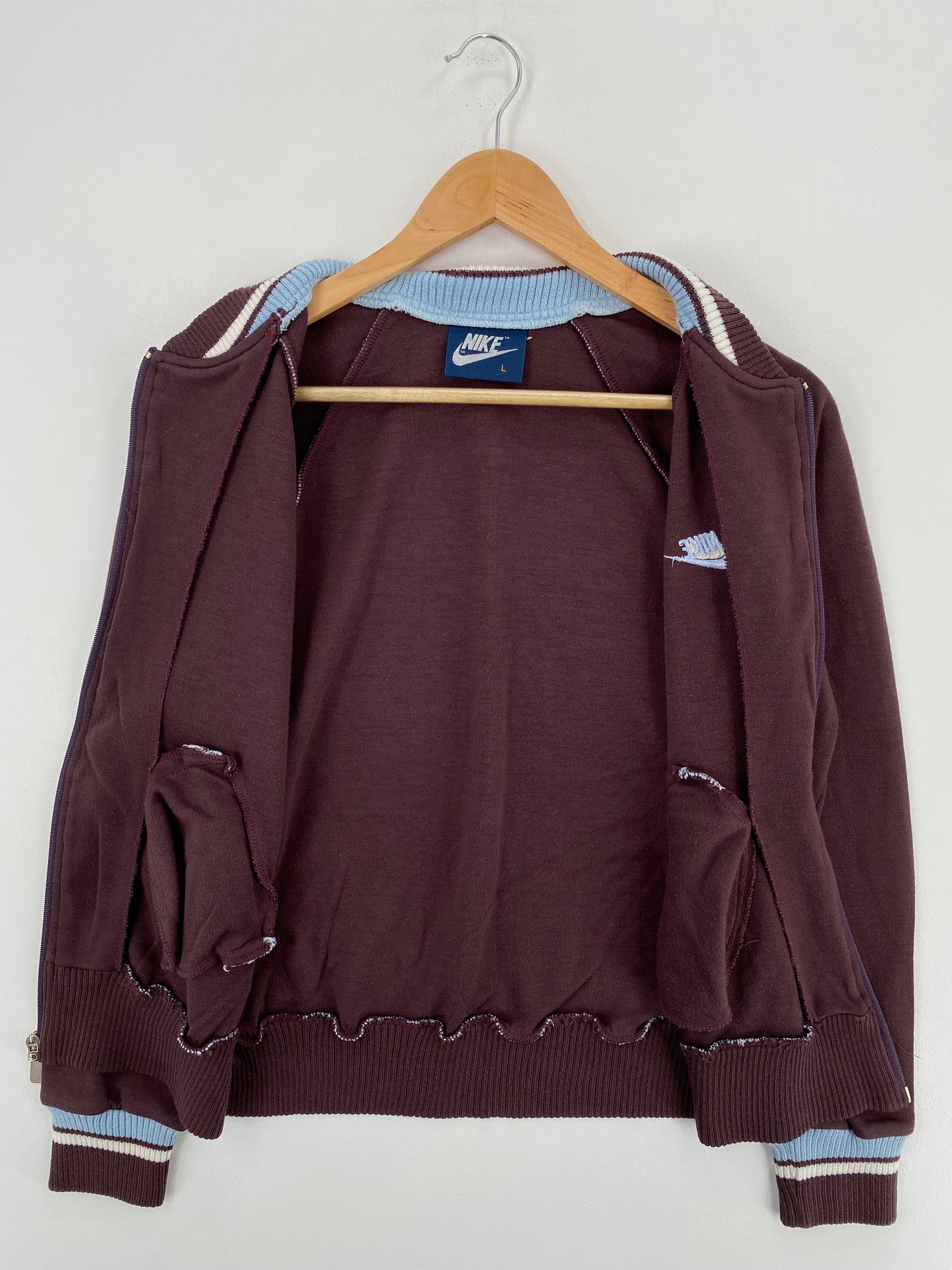 80’s NIKE Size L Vintage Zip Up Jacket / A5898