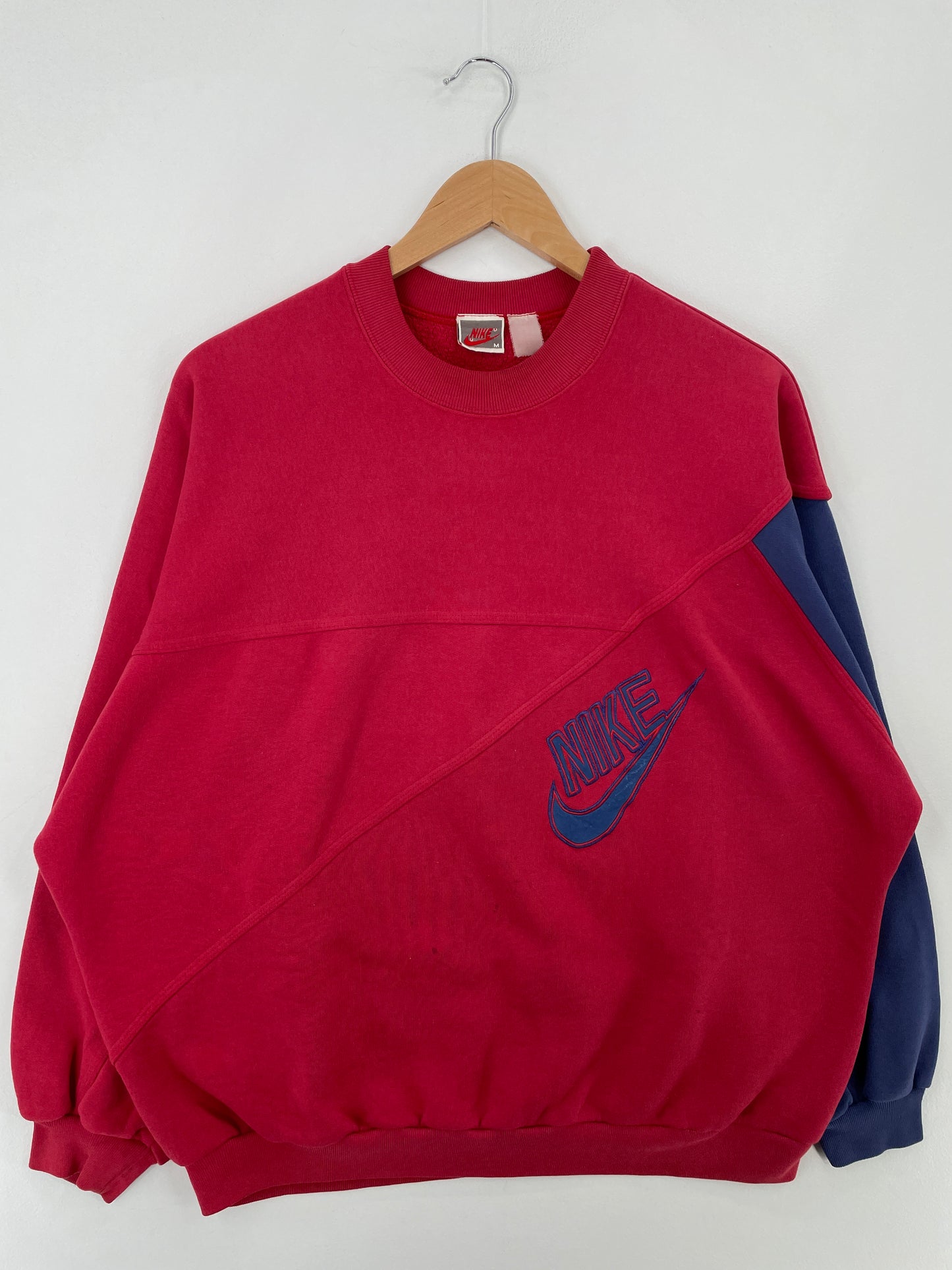 .90's NIKE Silver Tag Size M Vintage Sweat shirt / E4128S