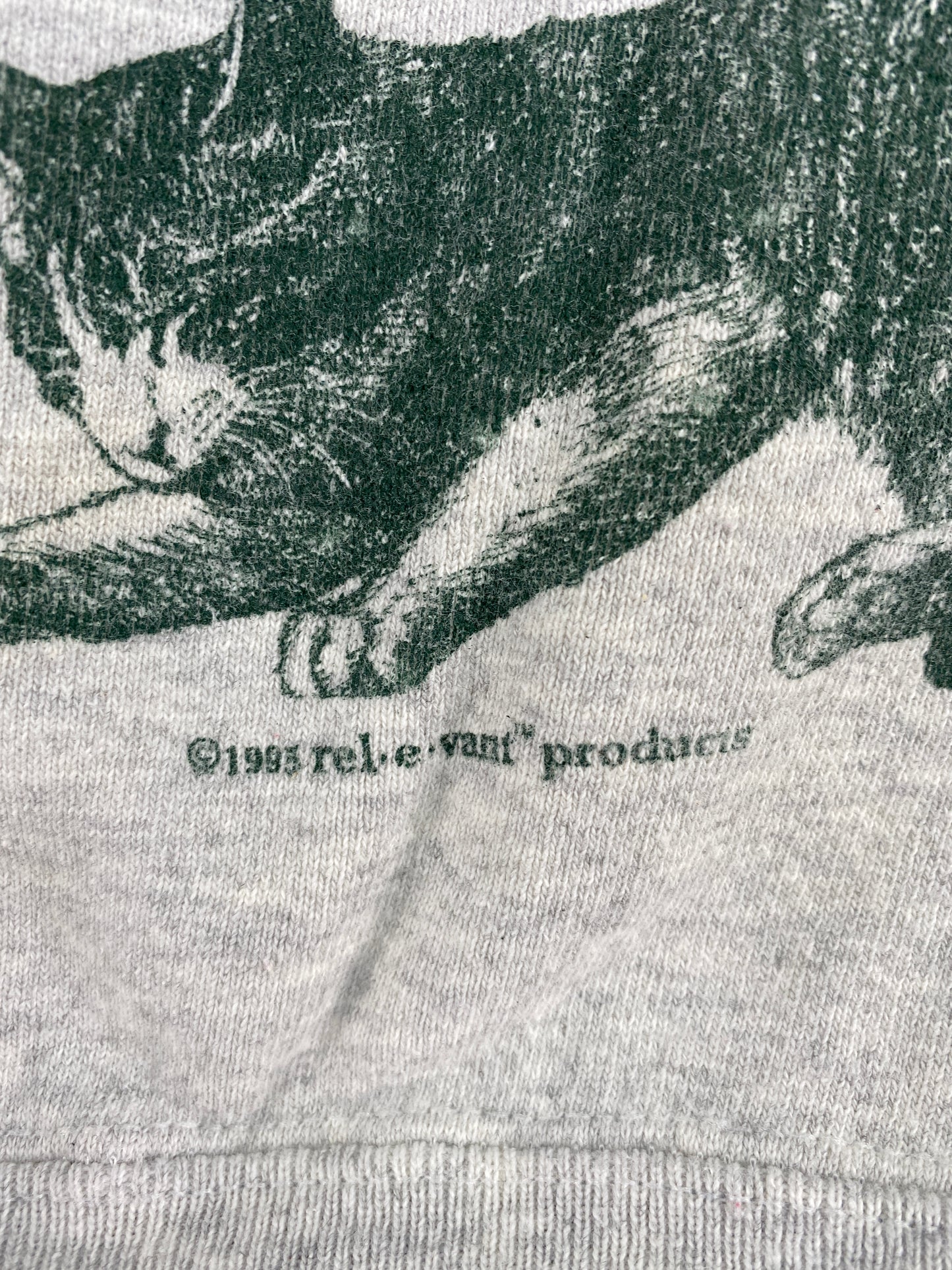 1995 CATS Made in USA Size XL Vintage Sweat-shirt / E2832S