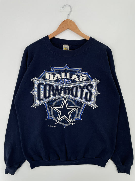 1994 DALLAS COWBOYS Made in USA Size XL Vintage NFL Sweat-Shirt / A9366