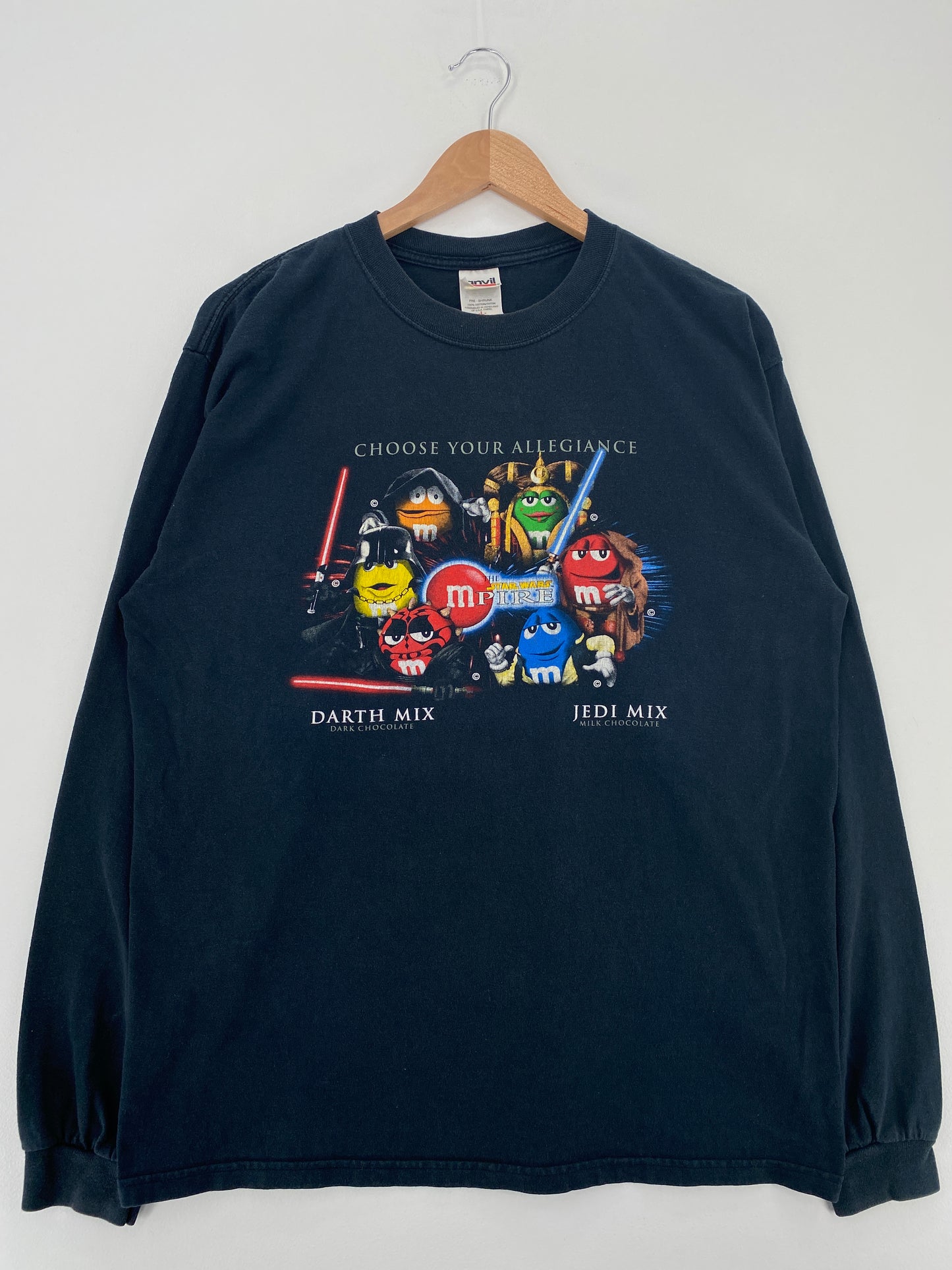00' M&M'S x STAR WARS Size L Vintage T-Shirt / A3513