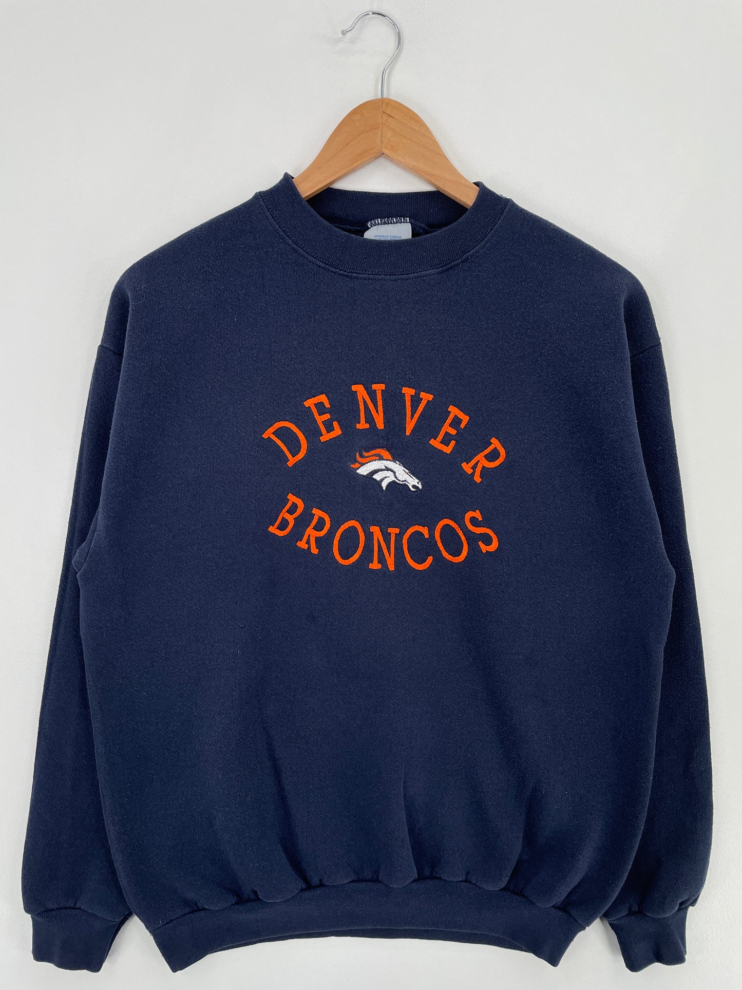 90’s DENVER BRONCOS Size M Vintage NFL Sweat-Shirt / E1473S