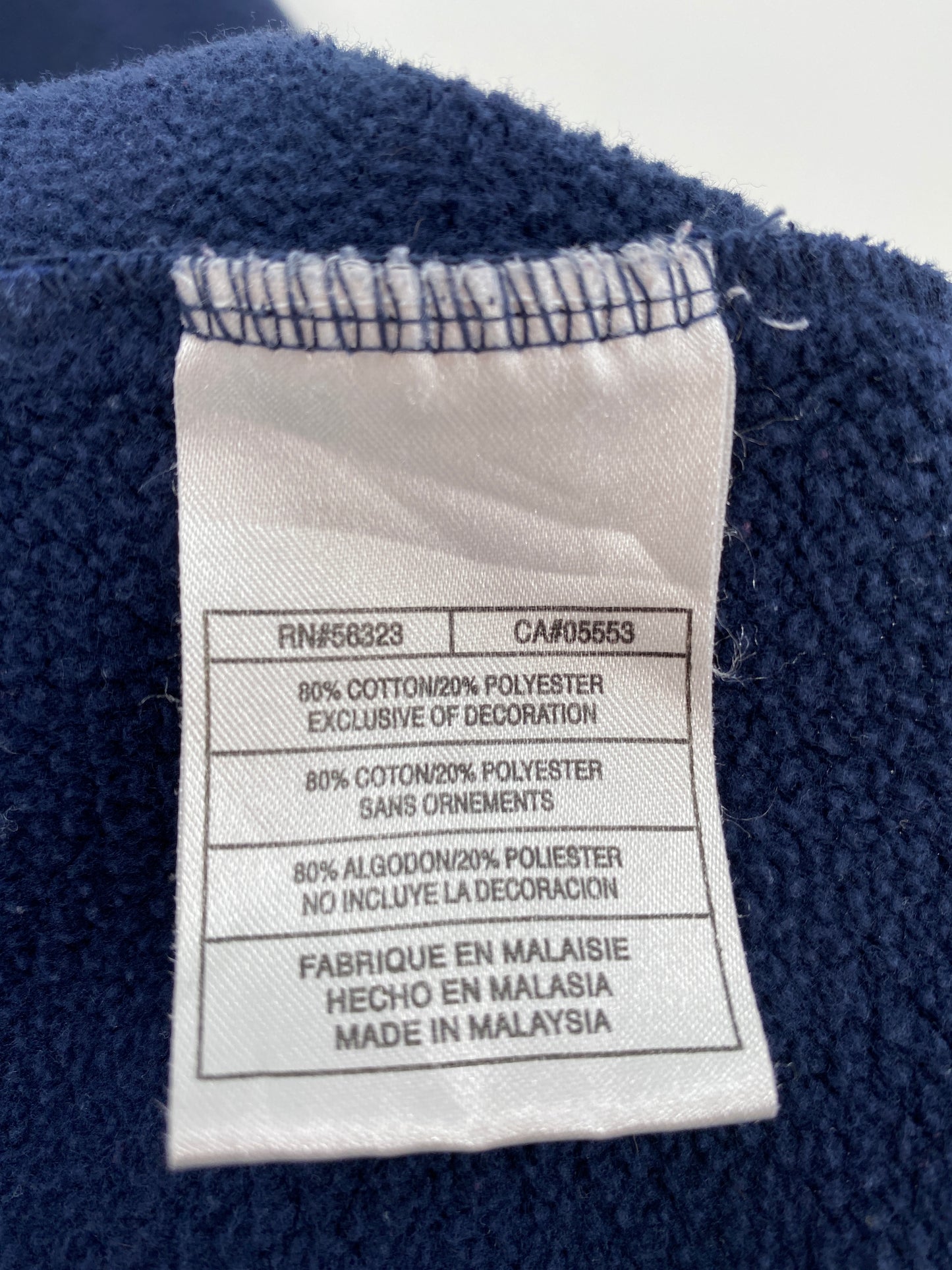 00’ NIKE Size XL Vintage Half Zip Sweat-Shirt / A5496