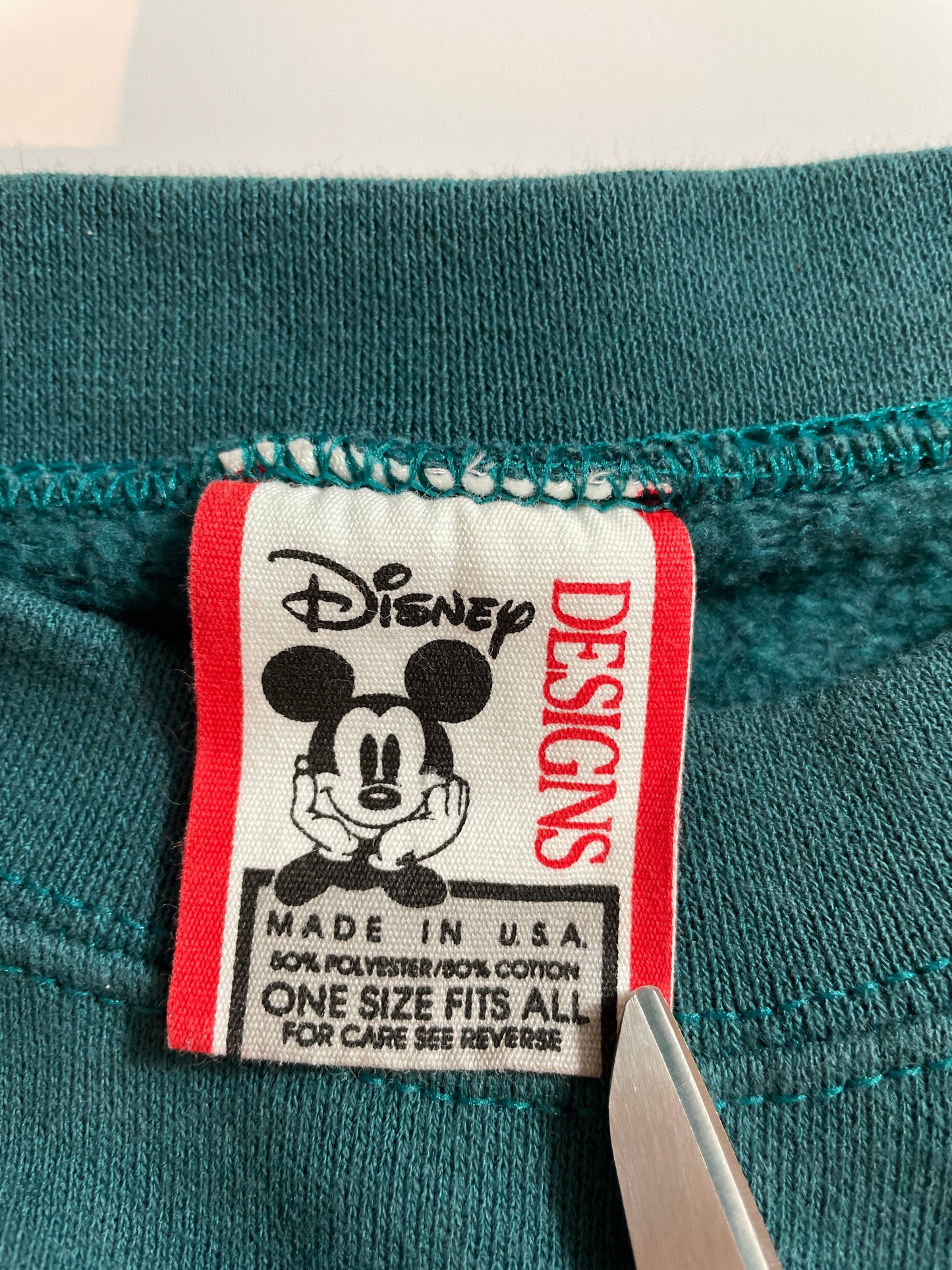 90's DISNEY MICKEY MOUSE Made in USA Size XL Vintage Sweat-shirt / 9194