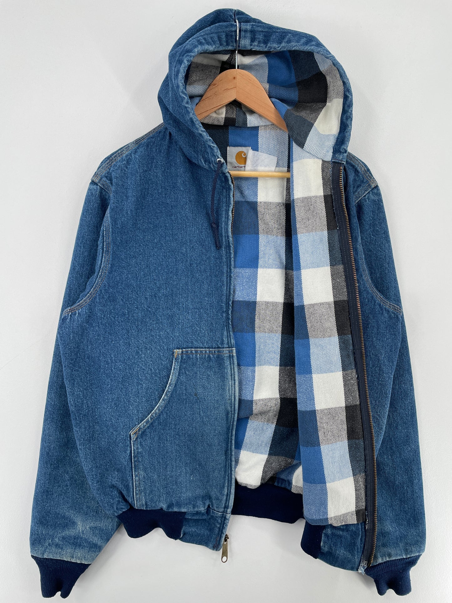 90’s CARHARTT Made in USA Size Approx.L Denim Jacket / E4610J