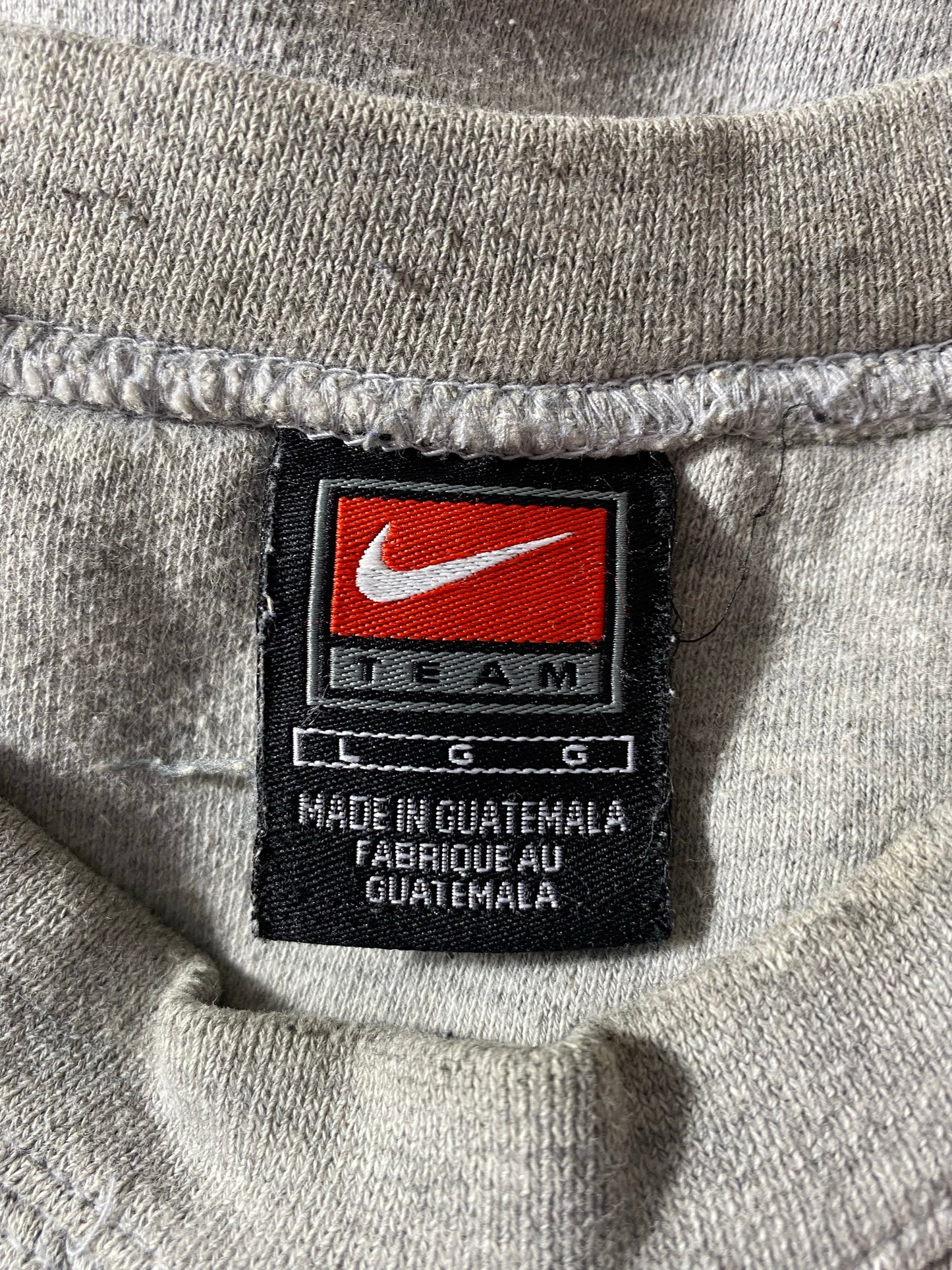 00' NIKE MINI SWOOSH Size L Vintage Sweat Shirts / K5080