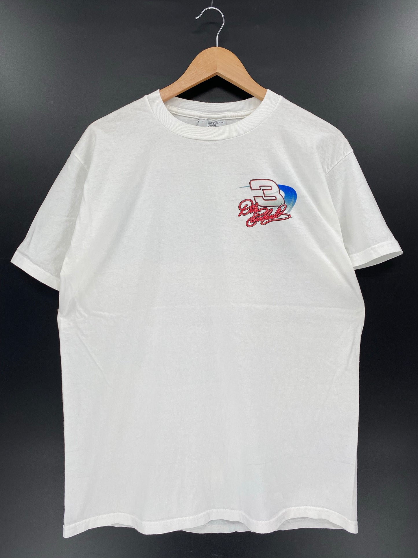 2000' NASCAR DALE EARNHARDT x TAZ Size L Vintage Racing T-Shirt / K4788