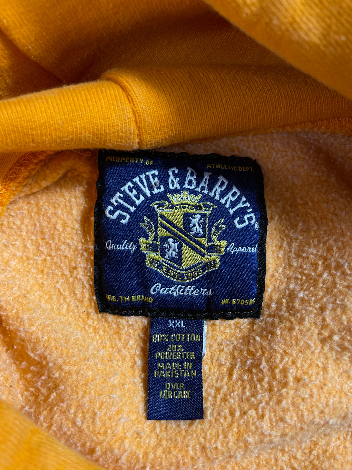 00' TENNESSEE Size XXL Vintage College Hoodie Sweat-Shirt / A6914