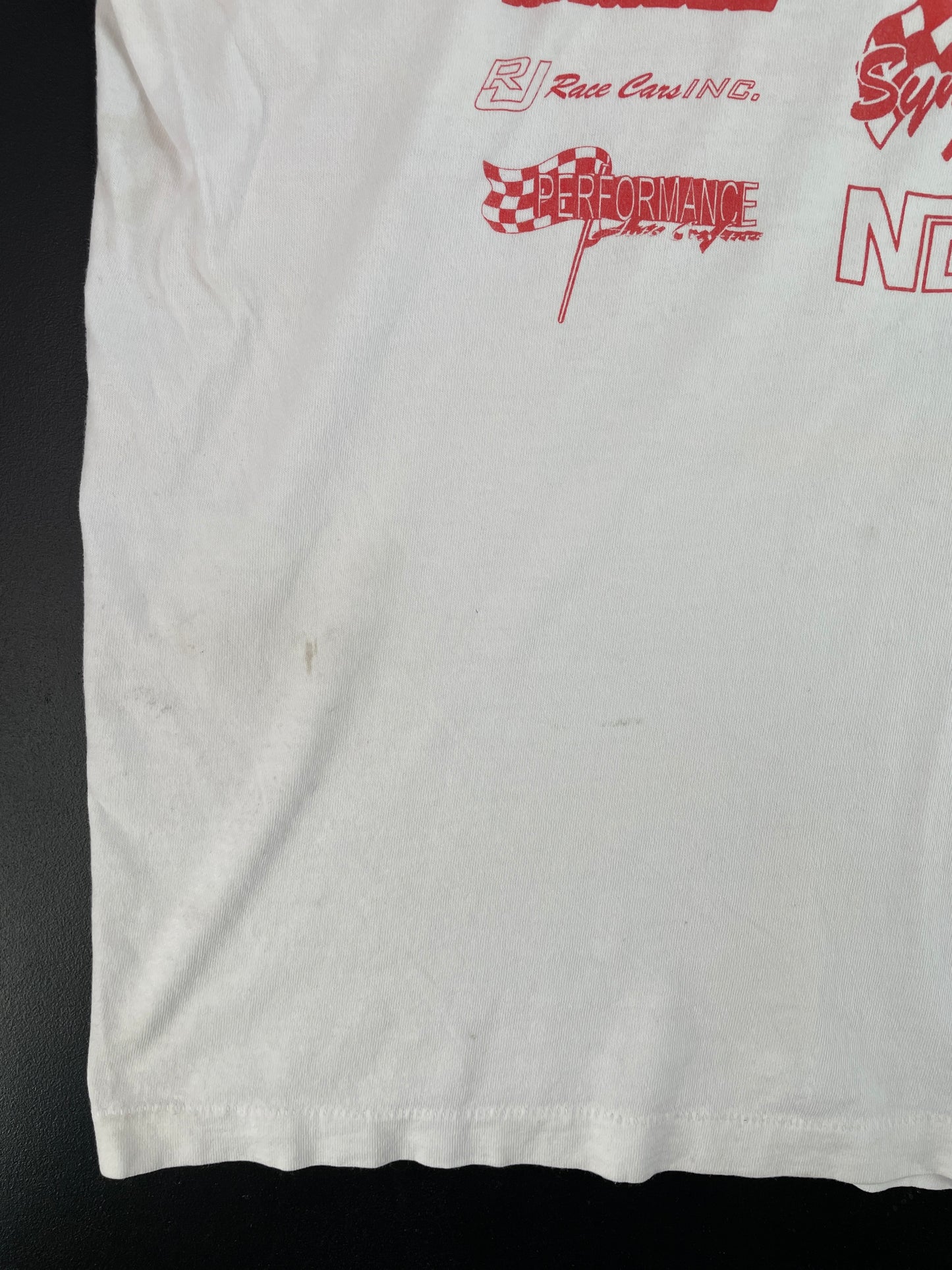 1994 NSACAR x SCOTTIN CANNON Made in USA Size XL Vintage Racing T-shirt / E129
