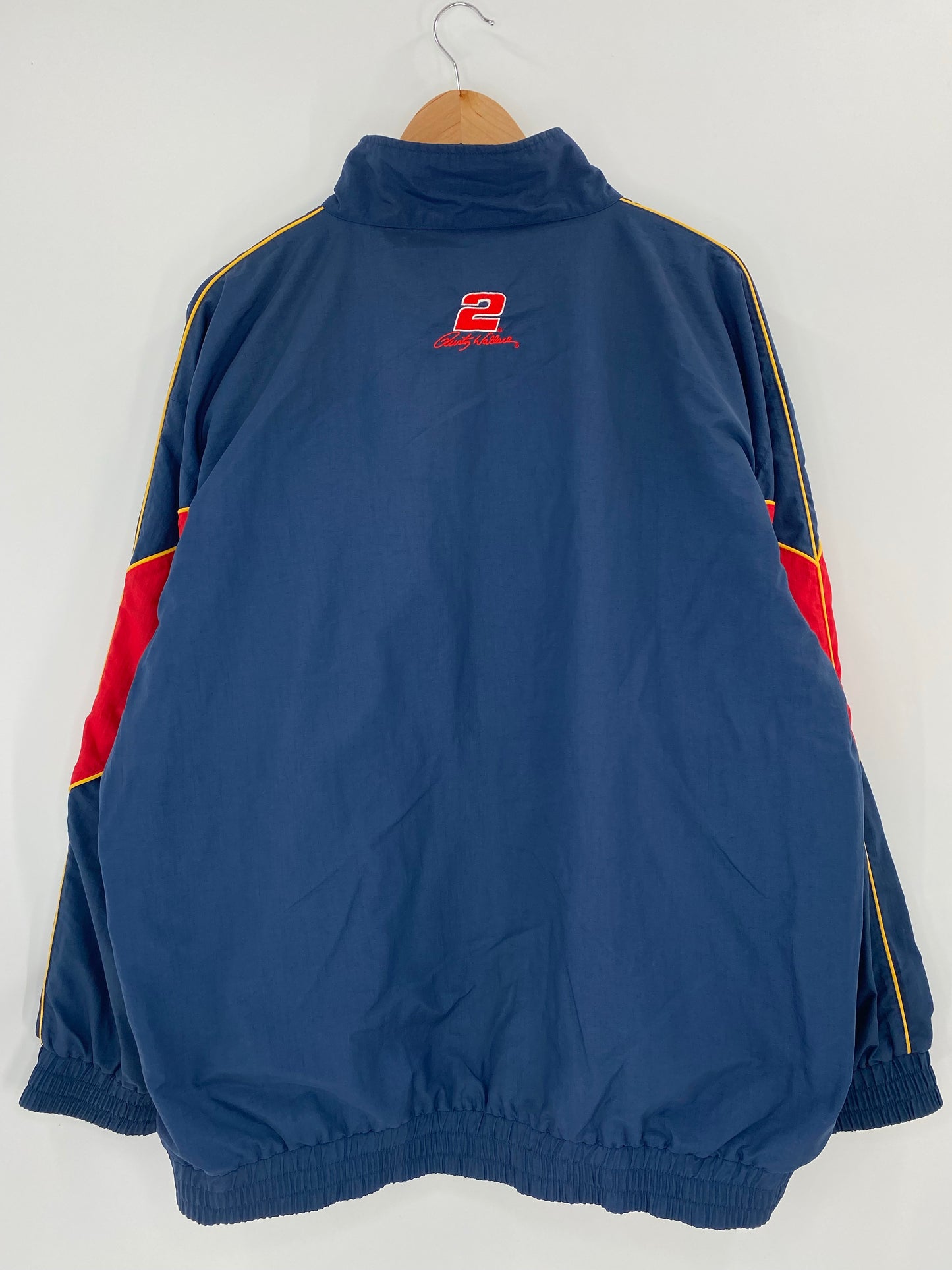 Vintage MILLER LITE Size XL Racing Nylon-Jacket / K4914