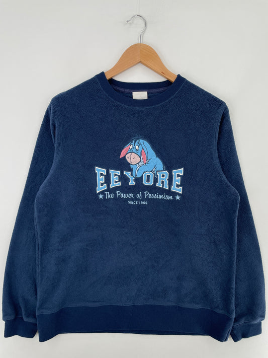 Vintage DISNEY EEYORE Size S Fleece / E2822S