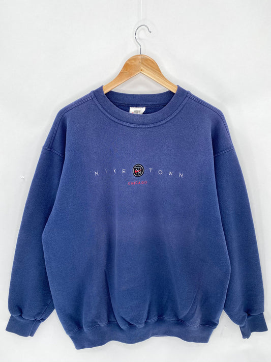 90’s NIKE TOWN Made in USA Size L Vintage Sweat-shirt  / 5993