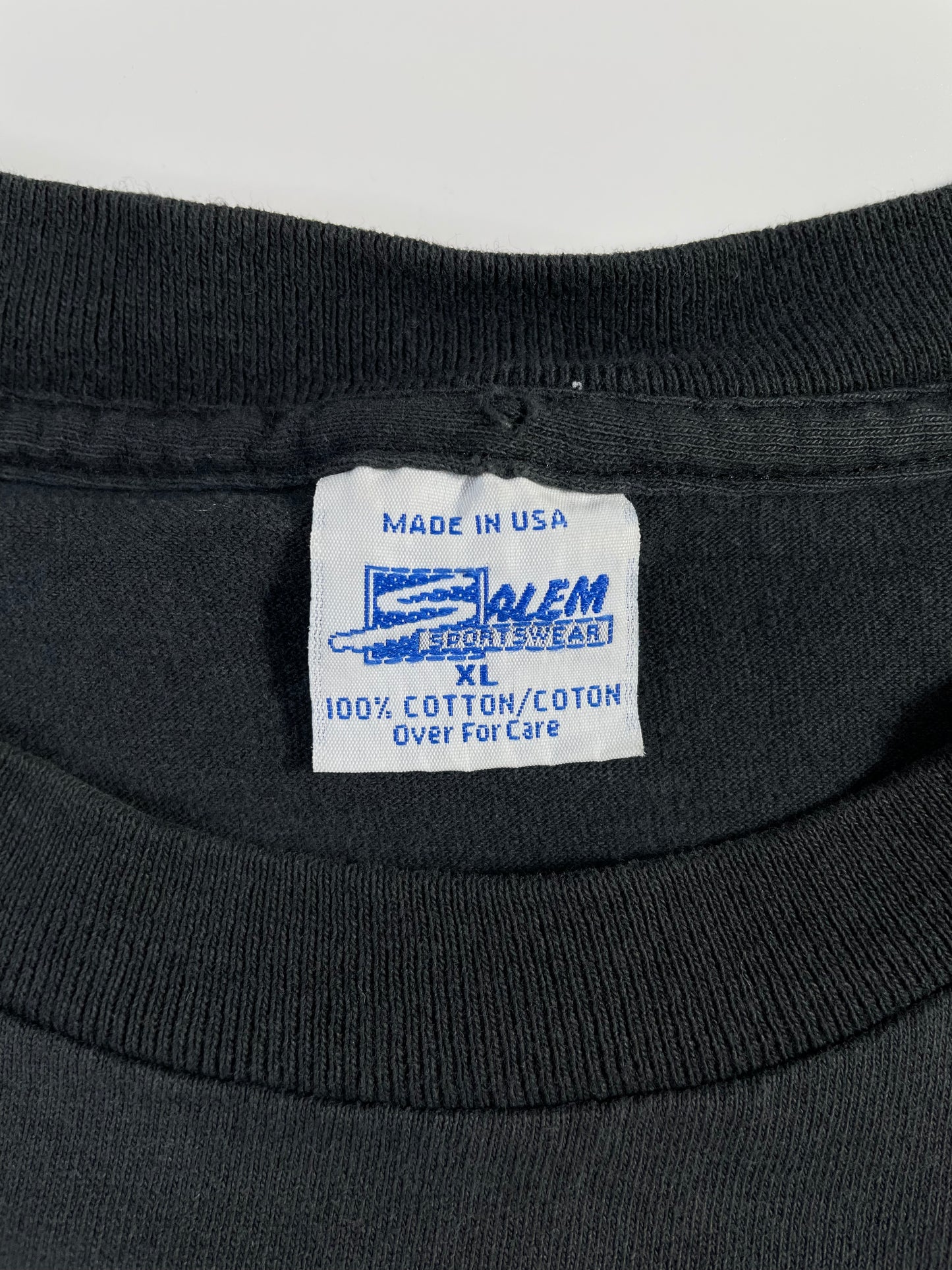 1992 SALEM x MIAMI DOLPHINS Made in USA Size XL Vintage NFL T-shirt / A1279