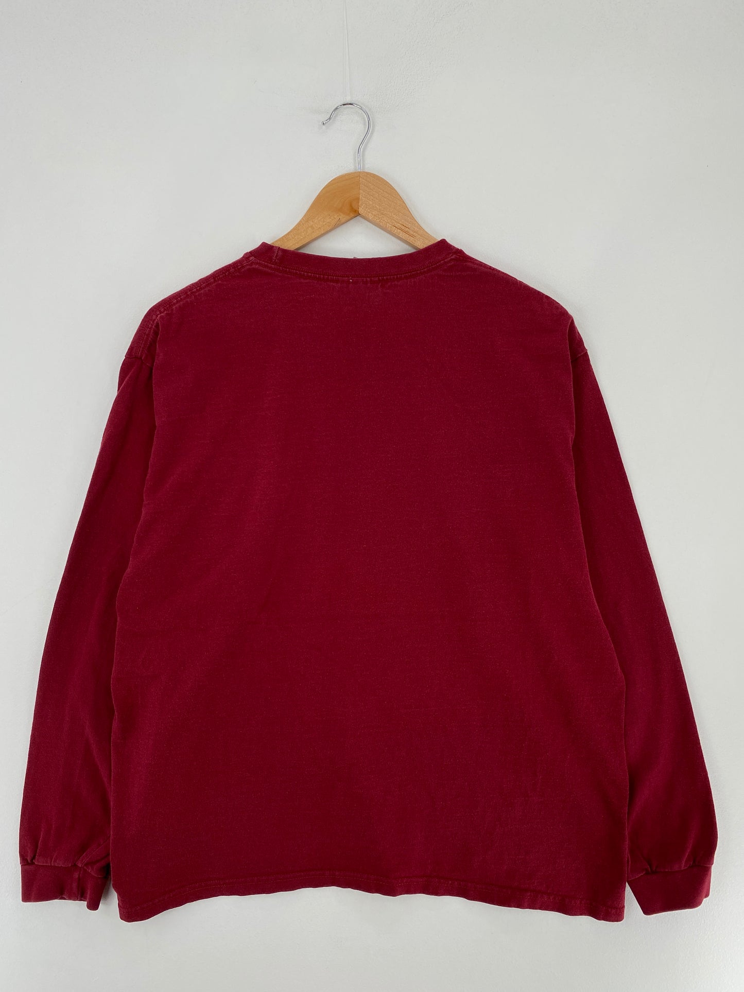 00' NIKE Size L Vintage Long Sleeve T-Shirts / E4857T