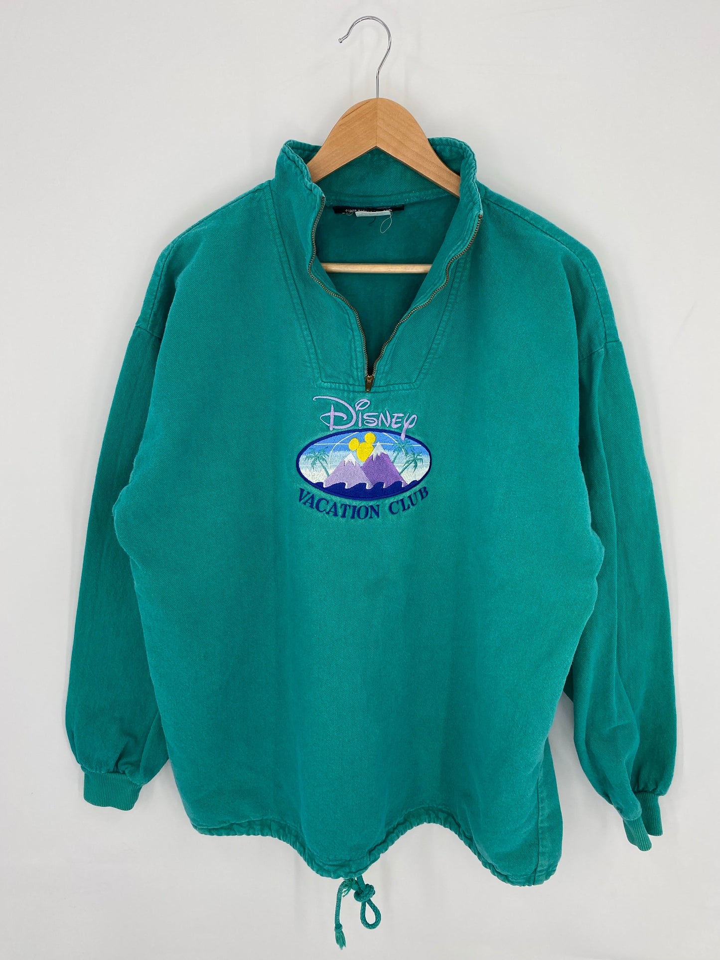 90’s DISNEY VACATION CLUB Made in USA Size L-XL Vintage Cotton Jacket / A9571