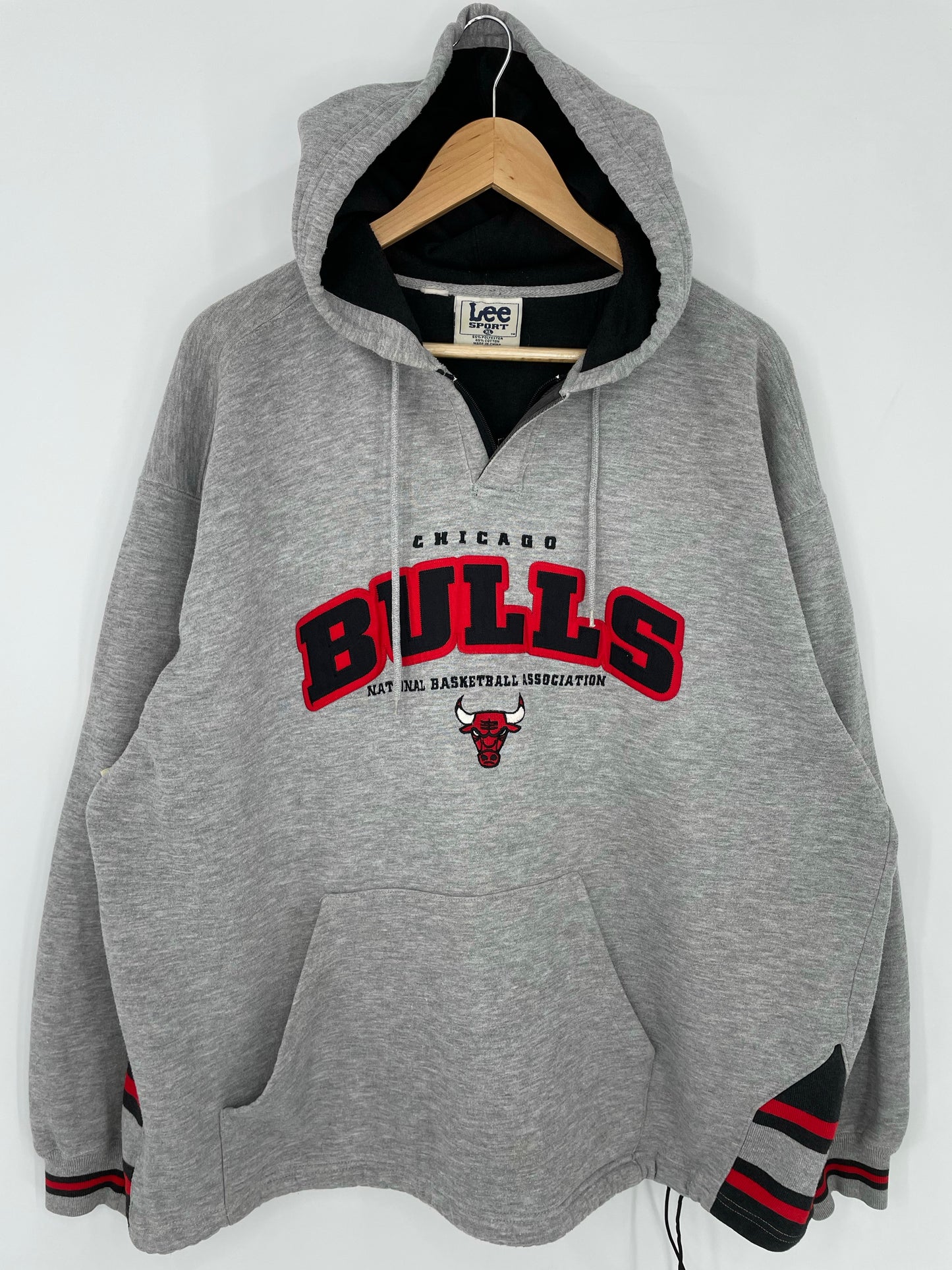 90’s CHICAGO Size XL NBA Hoodie Sweat shirt / K5718