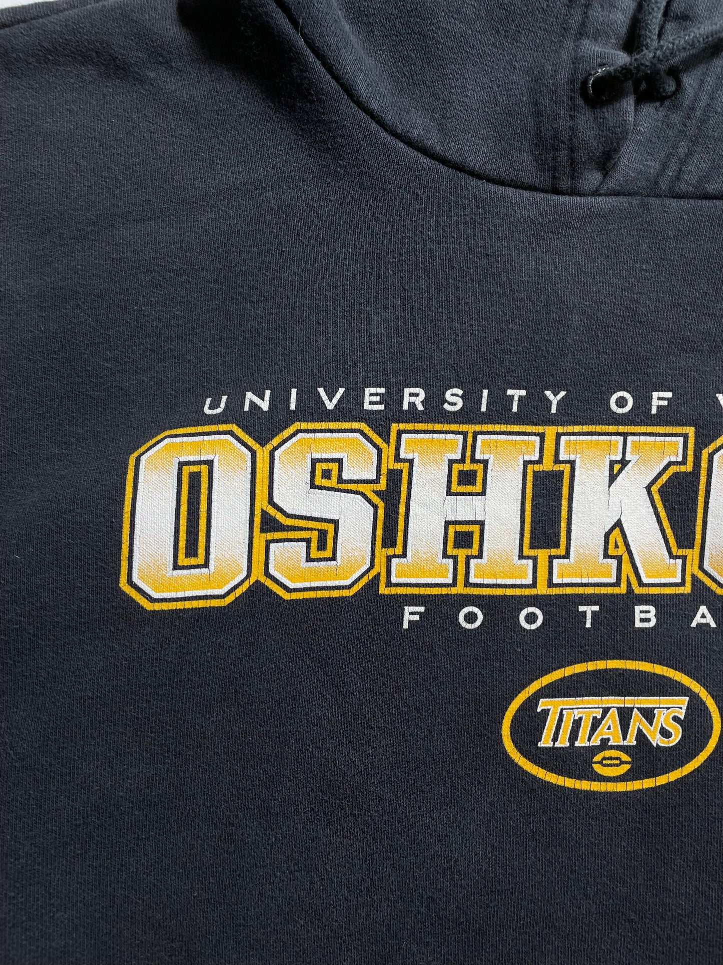00' NIKE UNIVERSITY OF WISCONSIN OSHKOSH Size XL Vintage Hoodie Sweat shirt / K5350