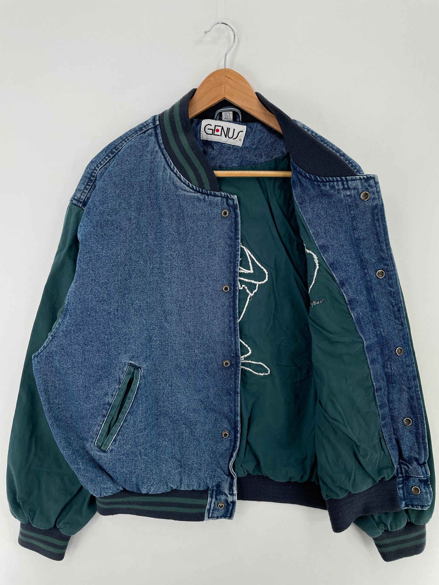 90’s LOONEY TUNES TAZ Size L Jacket / A9754