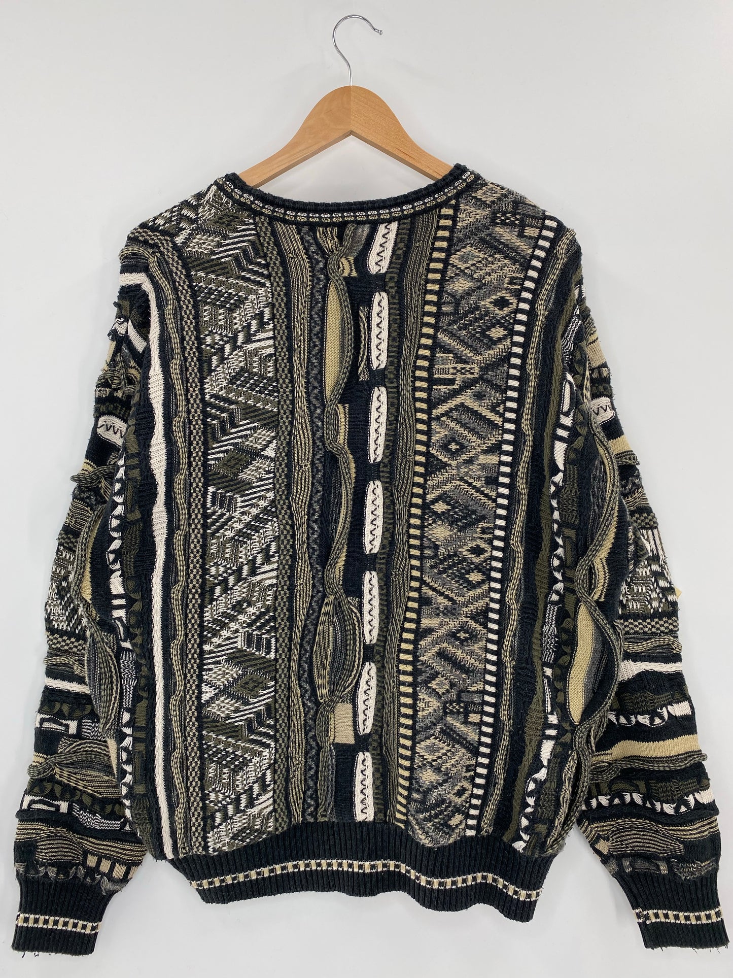Vintage 3D COOGI- Style Size L Knit Sweater / K4226
