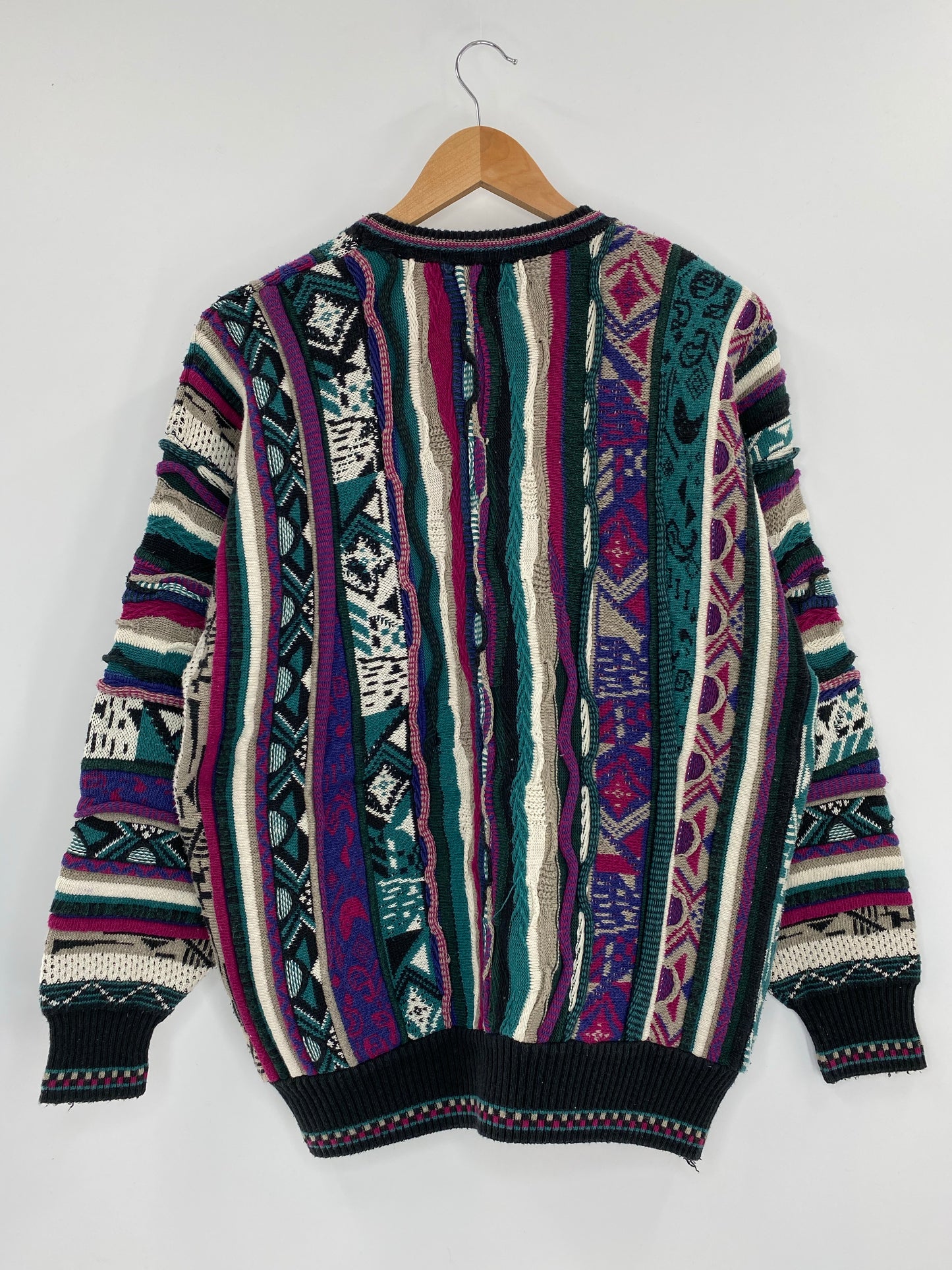 Vintage 3D COOGI- Style Size L Knit Sweater / K4223