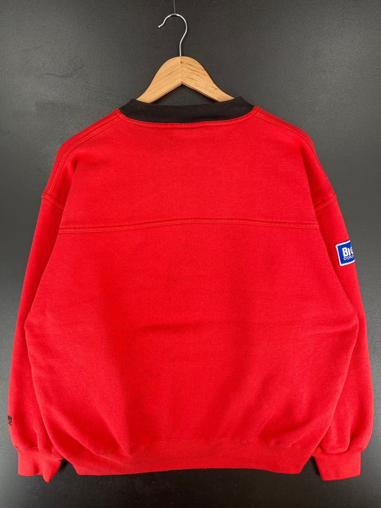 00' WISCONSIN BADGERS Size L Vintage College Sweat-Shirt / E6165S