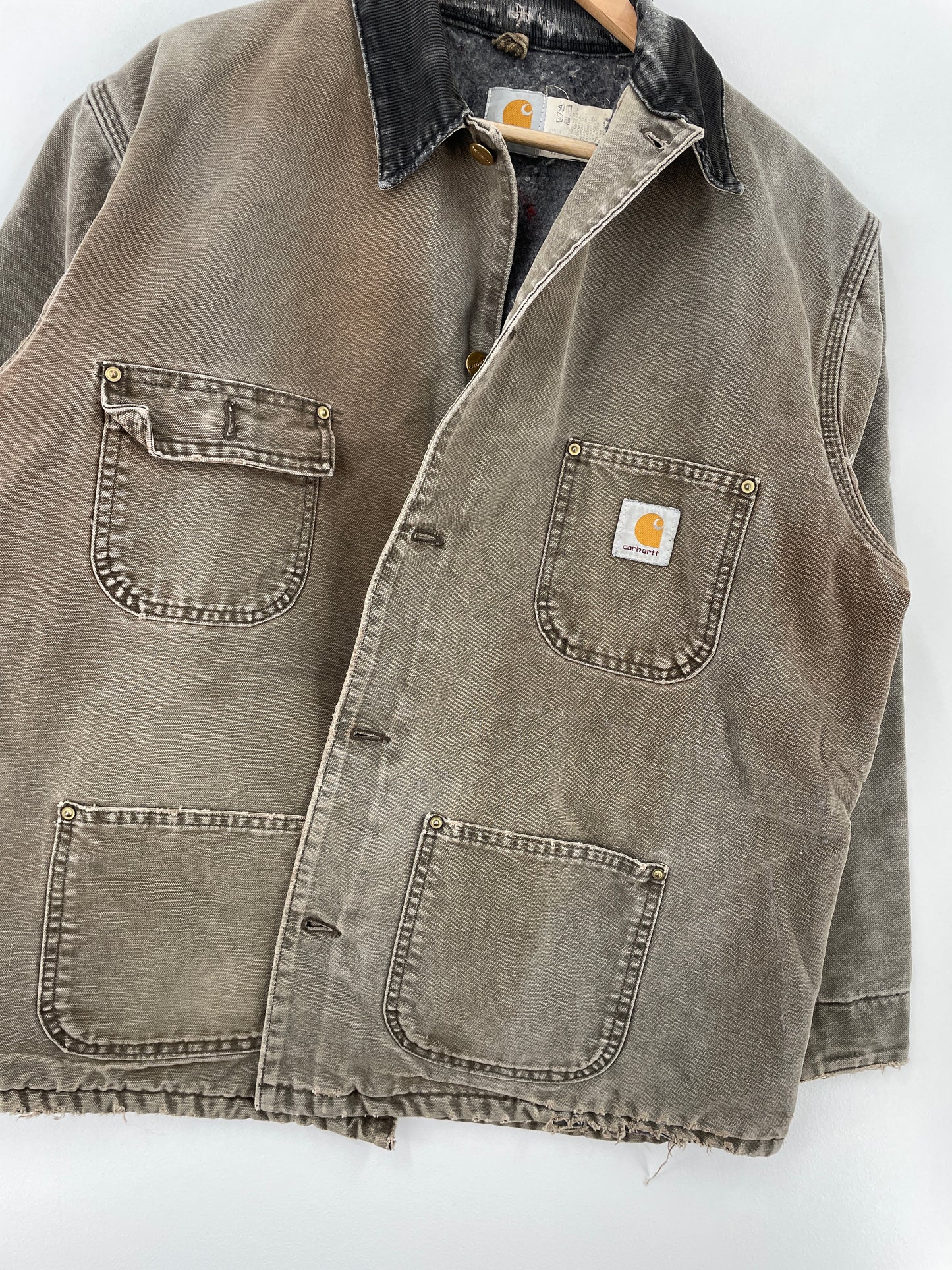 90’s CARHARTT Made in USA Size L Duck Jacket / A9102