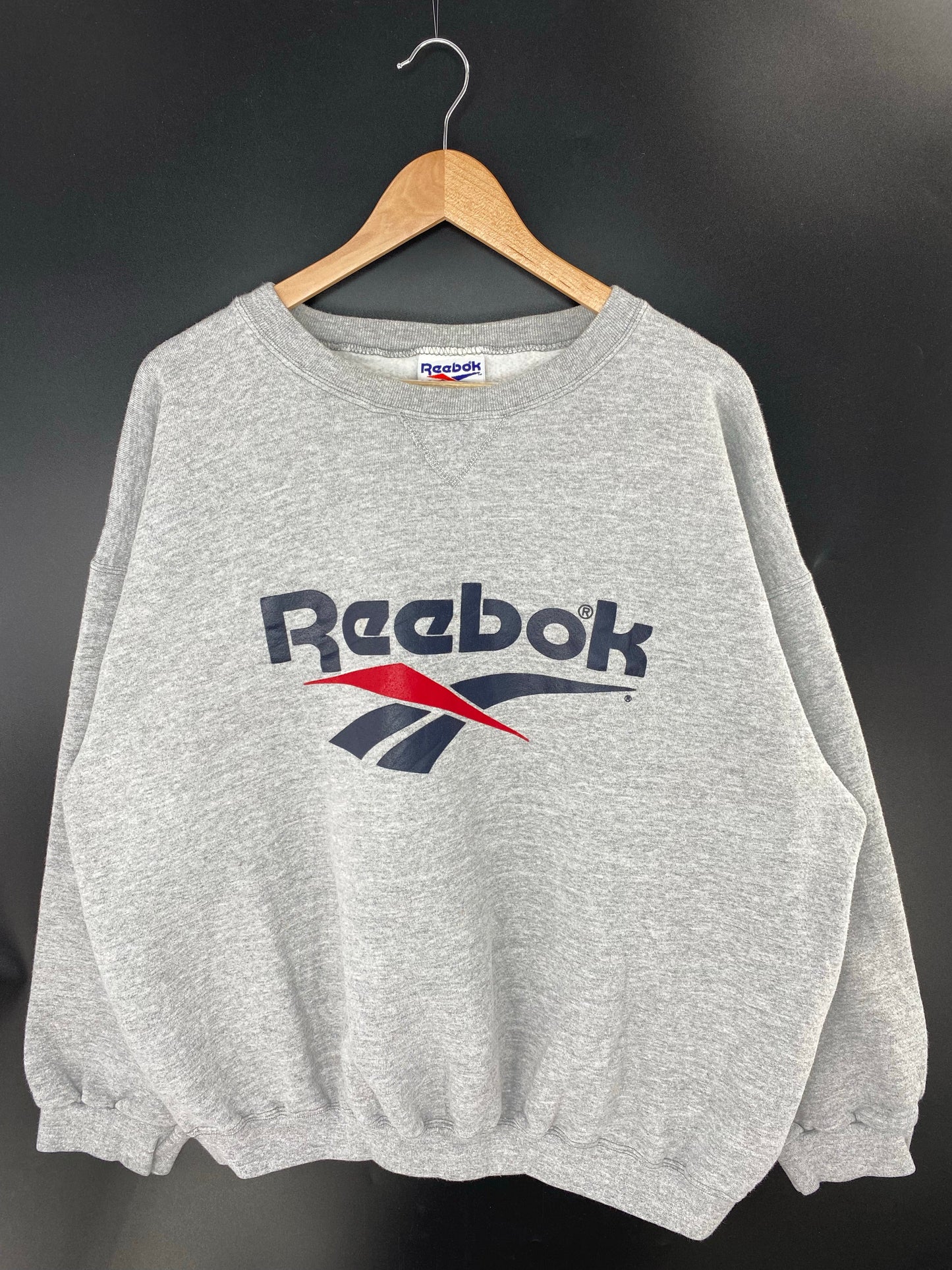 90’s REEBOK Made in USA Size XXL Vintage Sweat-shirt / E166