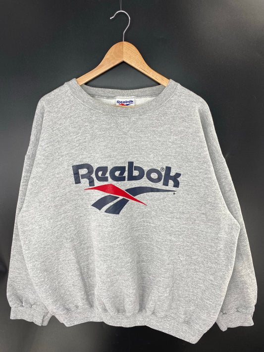 90’s REEBOK Made in USA Size XXL Vintage Sweat-shirt / E166