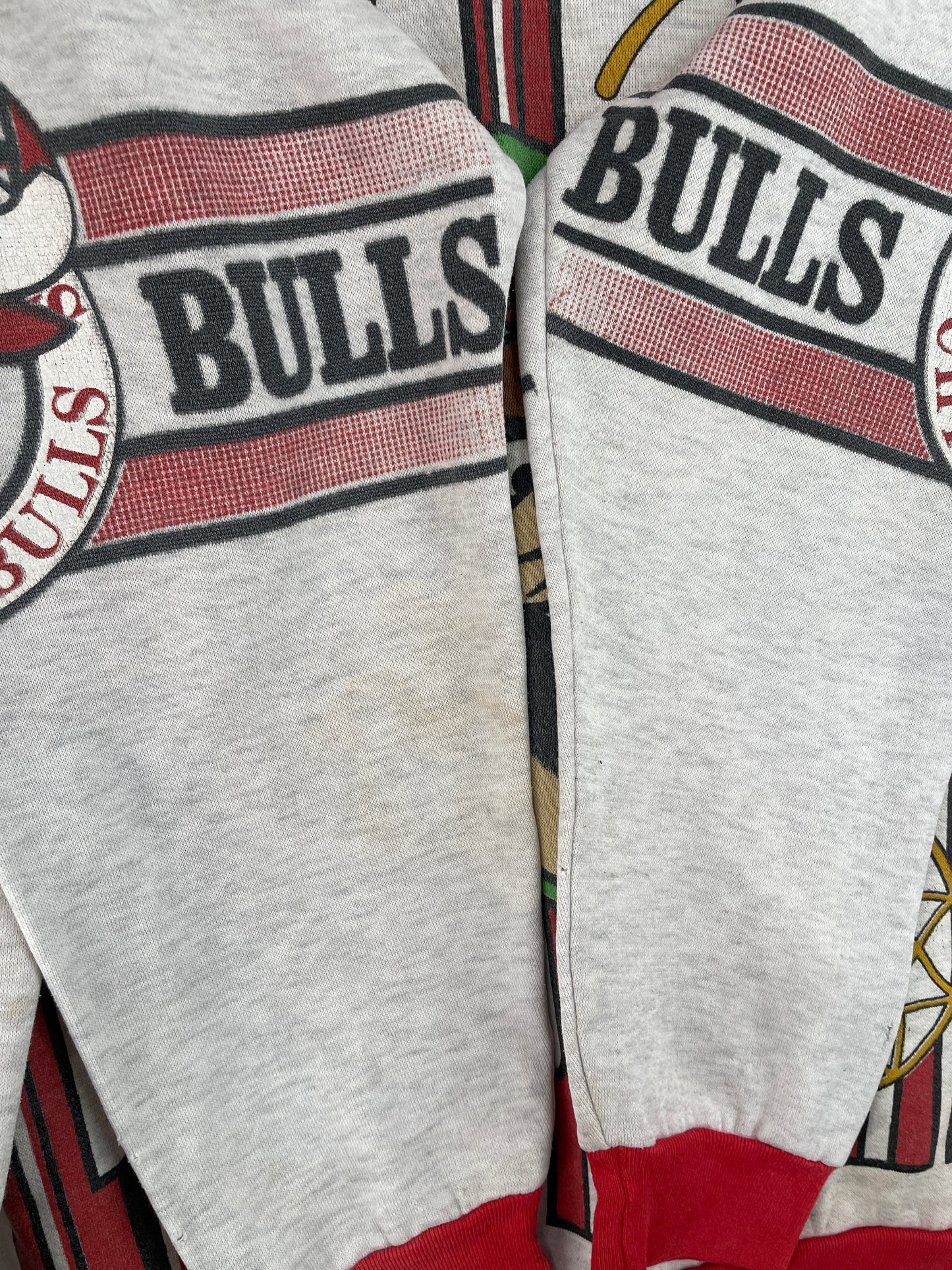 90's CHICAGO BULLS x LOONEY TUNES TAZ Made in USA Size M Vintage NBA Hoodie Sweat-Shirt / E4680S