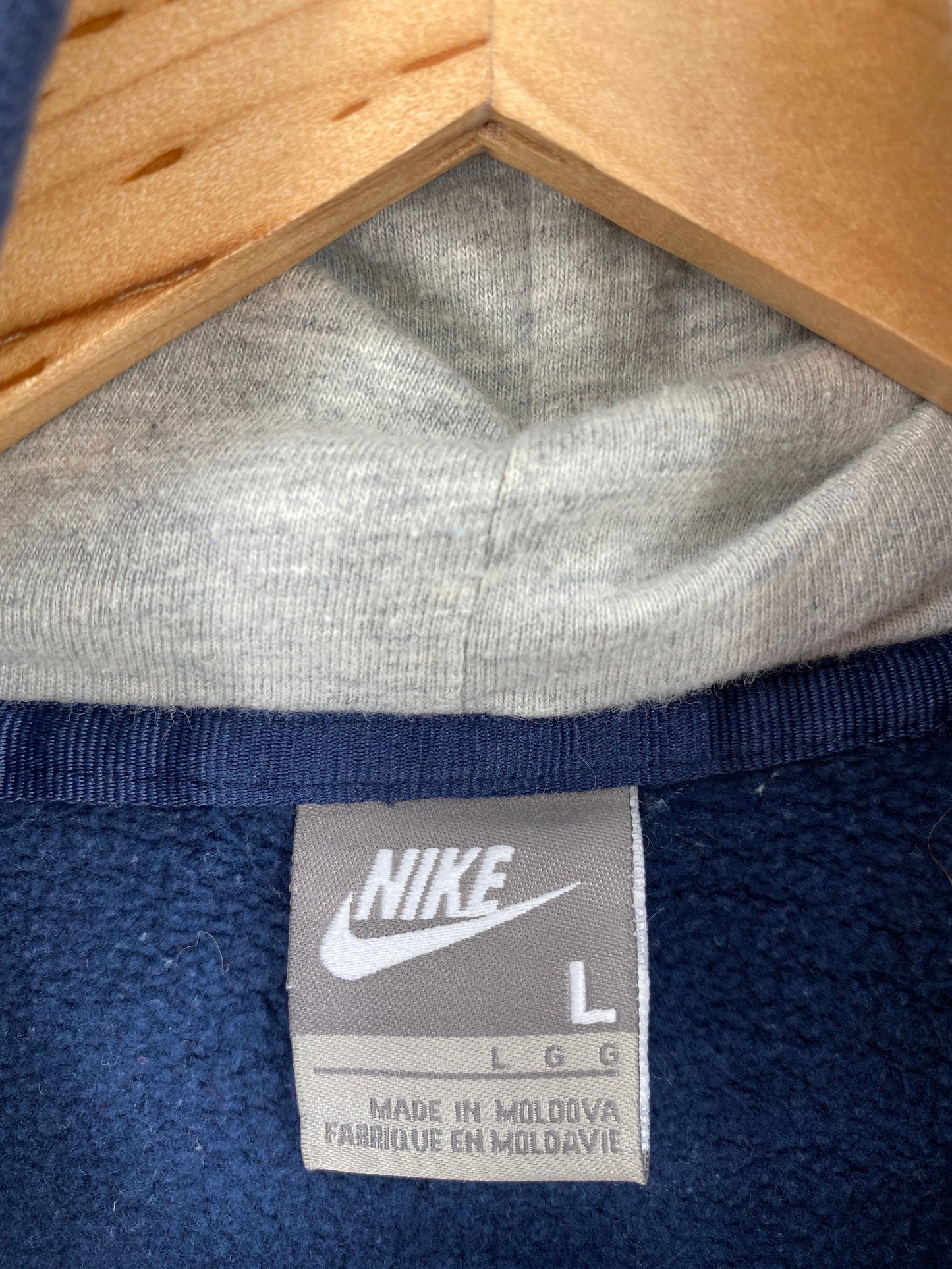 00’ NIKE Size L Vintage Hoodie Sweat-Shirt / E3707S