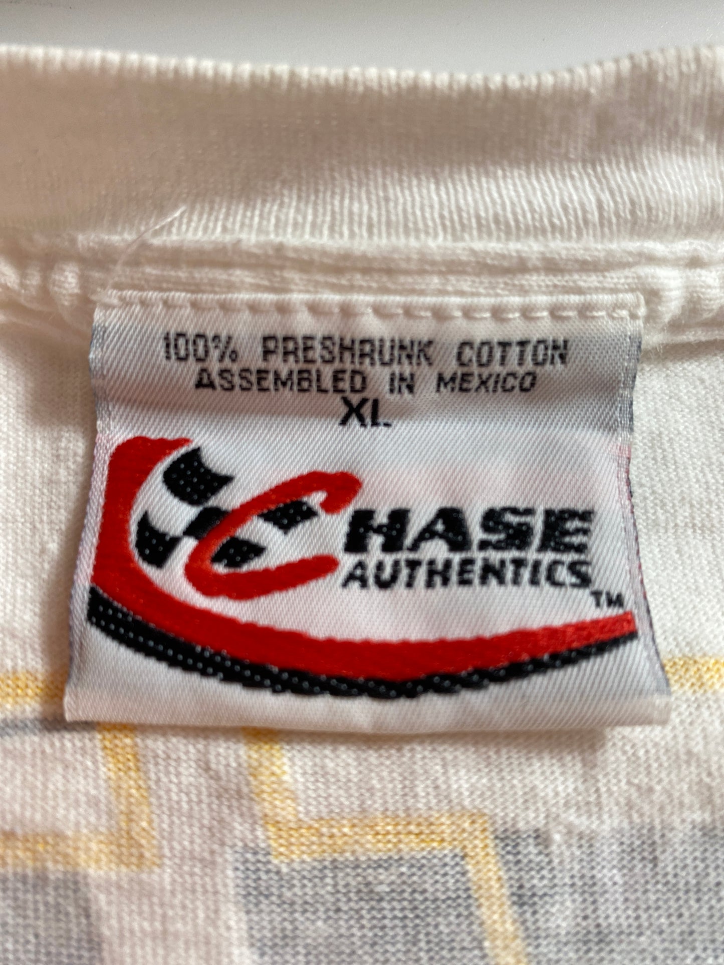 00’ NASCAR DALE JARRETT Size XL Vintage Racing T-shirt / 9668