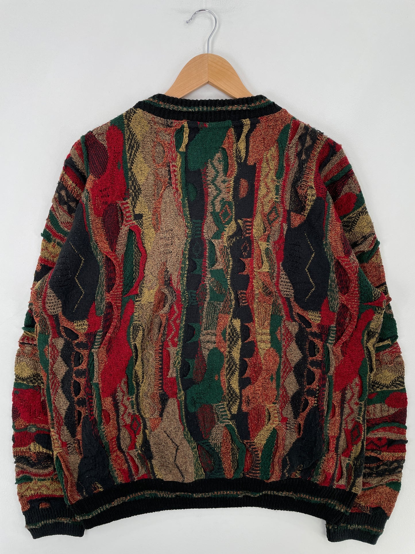 Vintage COOGI Style Made in USA Size XL Acrylic Knit Sweater / E3687K