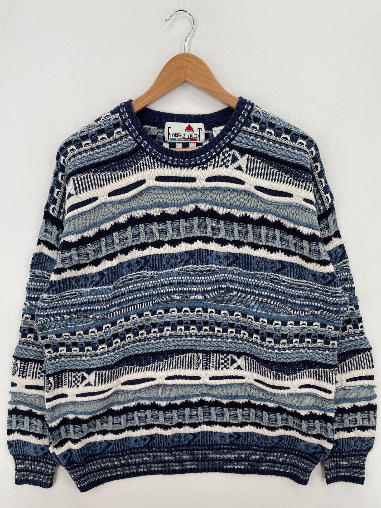 Vintage 3D COOGI- Style Size L Knit Sweater / A7965