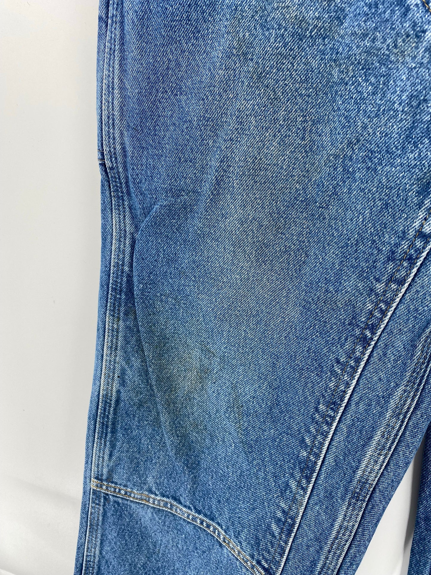 Vintage CARHARTT Size W34xL29 Double Knee Duck Pants / A8505