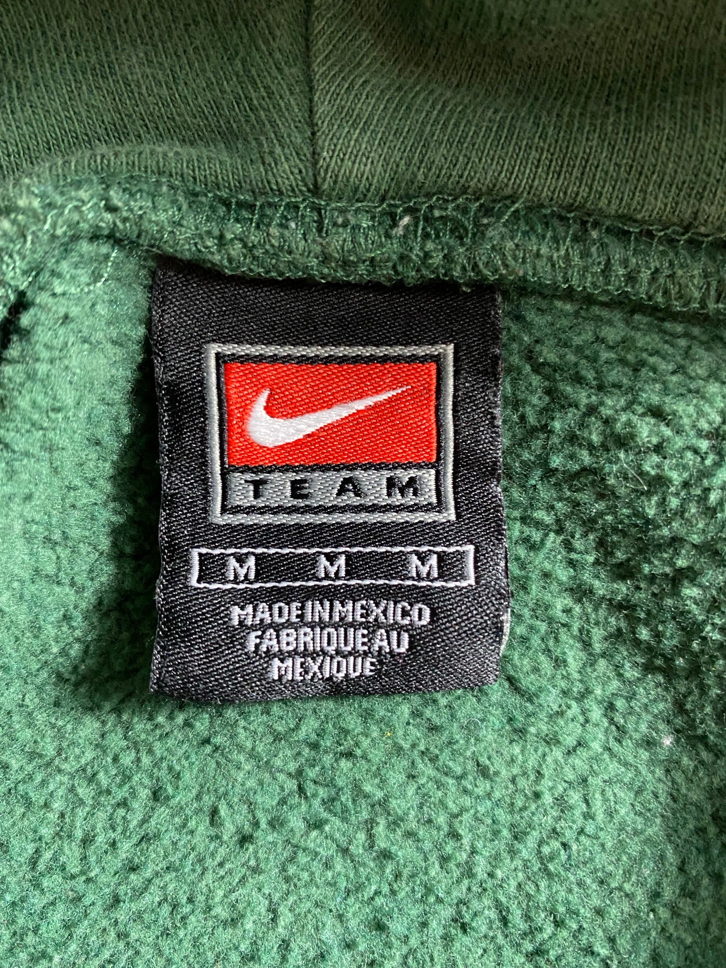 00' NIKE BAYLOR Size M Vintage Hoodie Sweat-Shirt / K4650