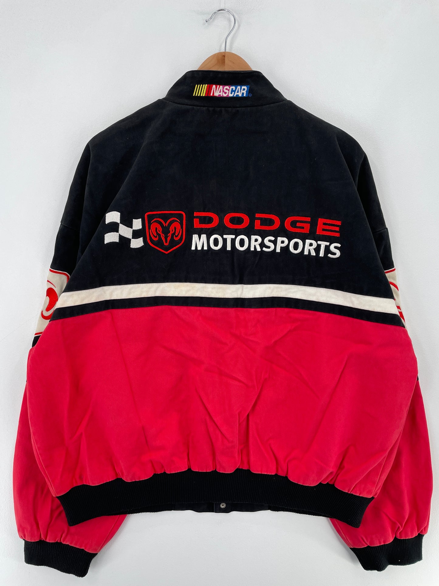 .Vintage DODGE MOTORSPORTS Size XXL Racing Jacket / E3950J