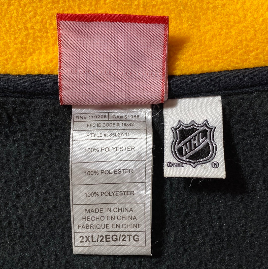 Vintage BOSTON BRUINS Size XXL NHL Fleece Jacket / E3683J