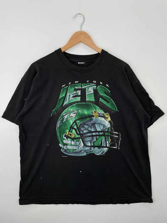 1994 NEW YORK JETS Size No Tag (Approx.XL) Vintage NFL T-shirt / A1281