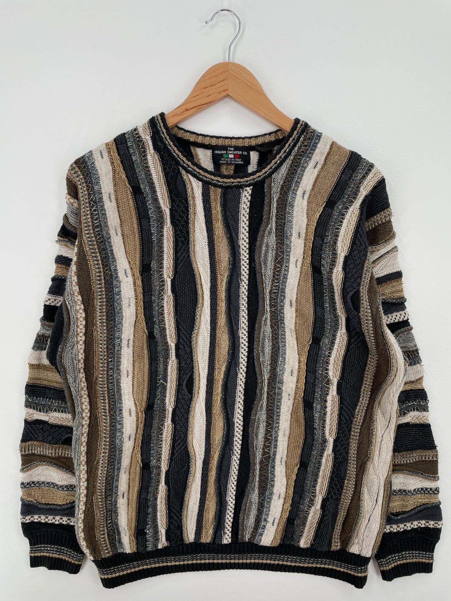 Vintage 3D COOGI- Style Size Approx.M Knit Sweater / A8269